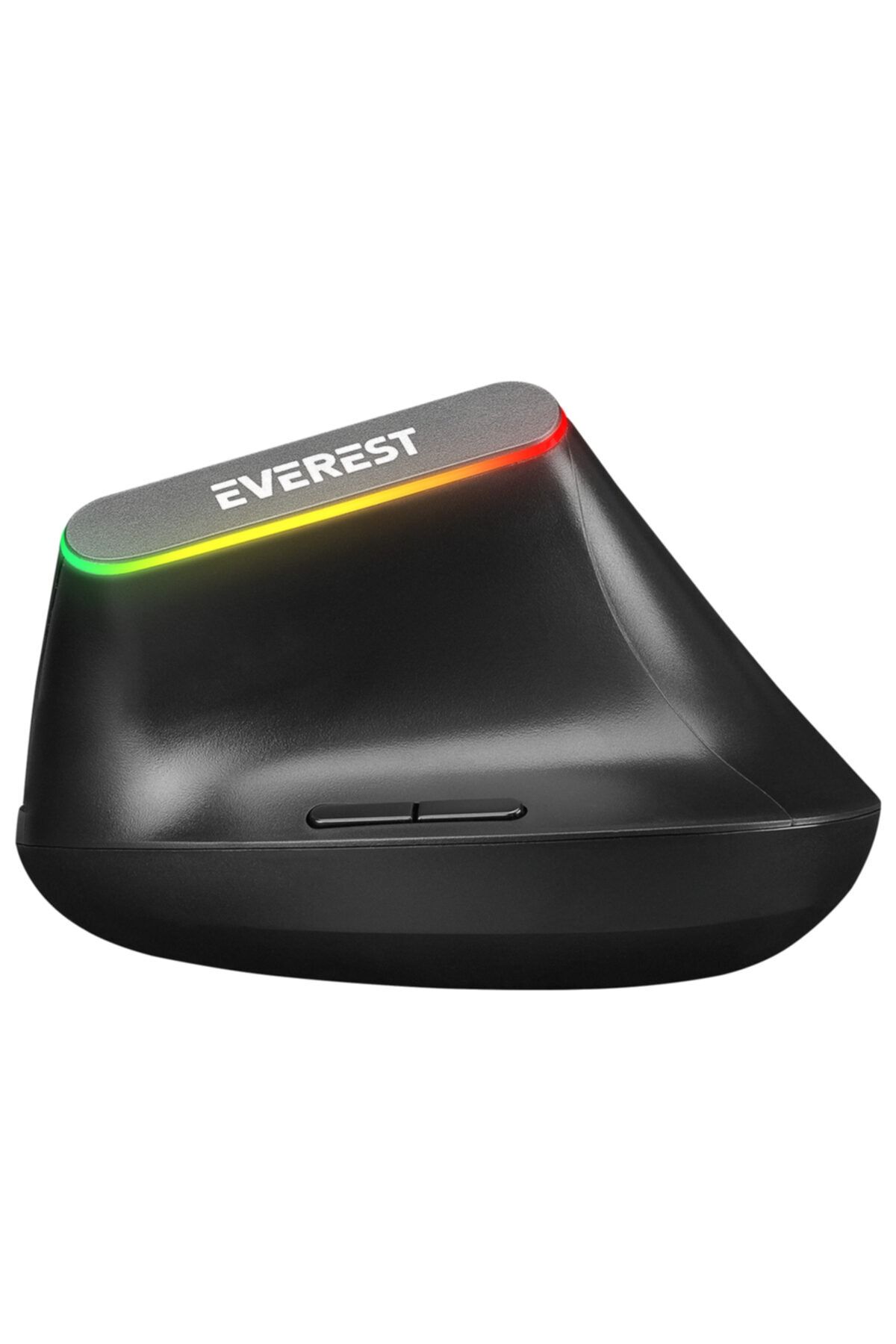 Everest Smw-618 Rgb Işıklı Ergonomik Dikey Tutuşlu Vertical Siyah Kablosuz Mouse