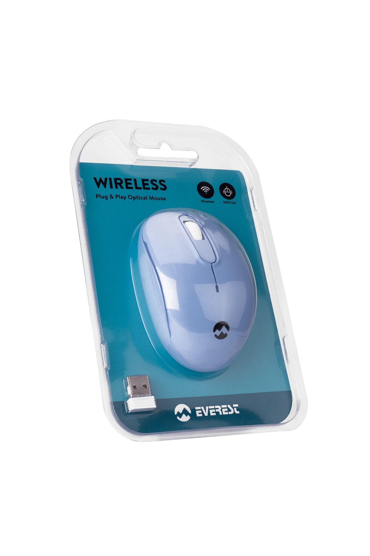 Everest Smw-666 Mavi Usb 2.4ghz Optik Wireless Mouse