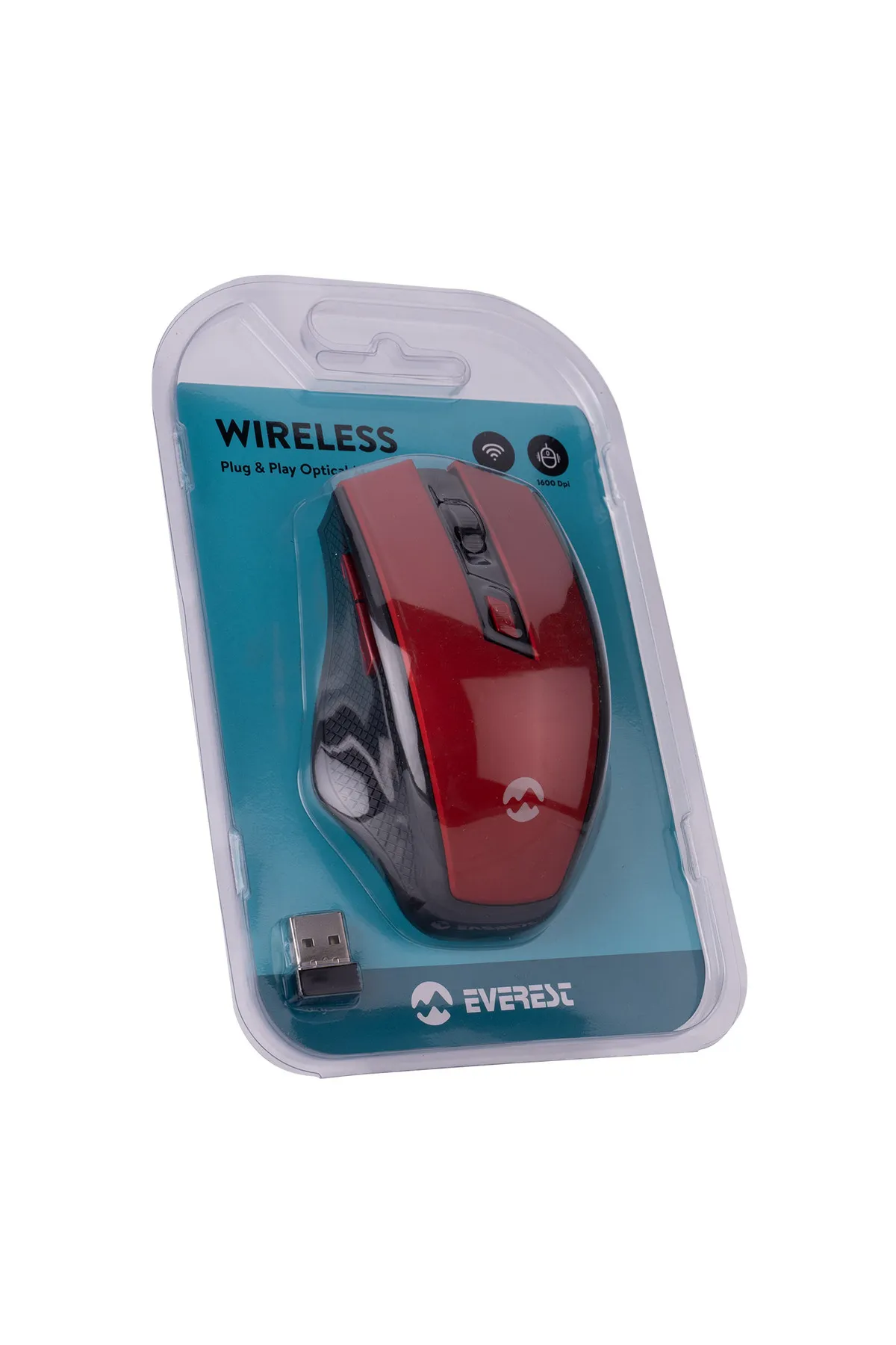 Everest Smw-777 Usb Kırmızı 2.4ghz Optik Wireless Kablosuz Oyuncu Mouse