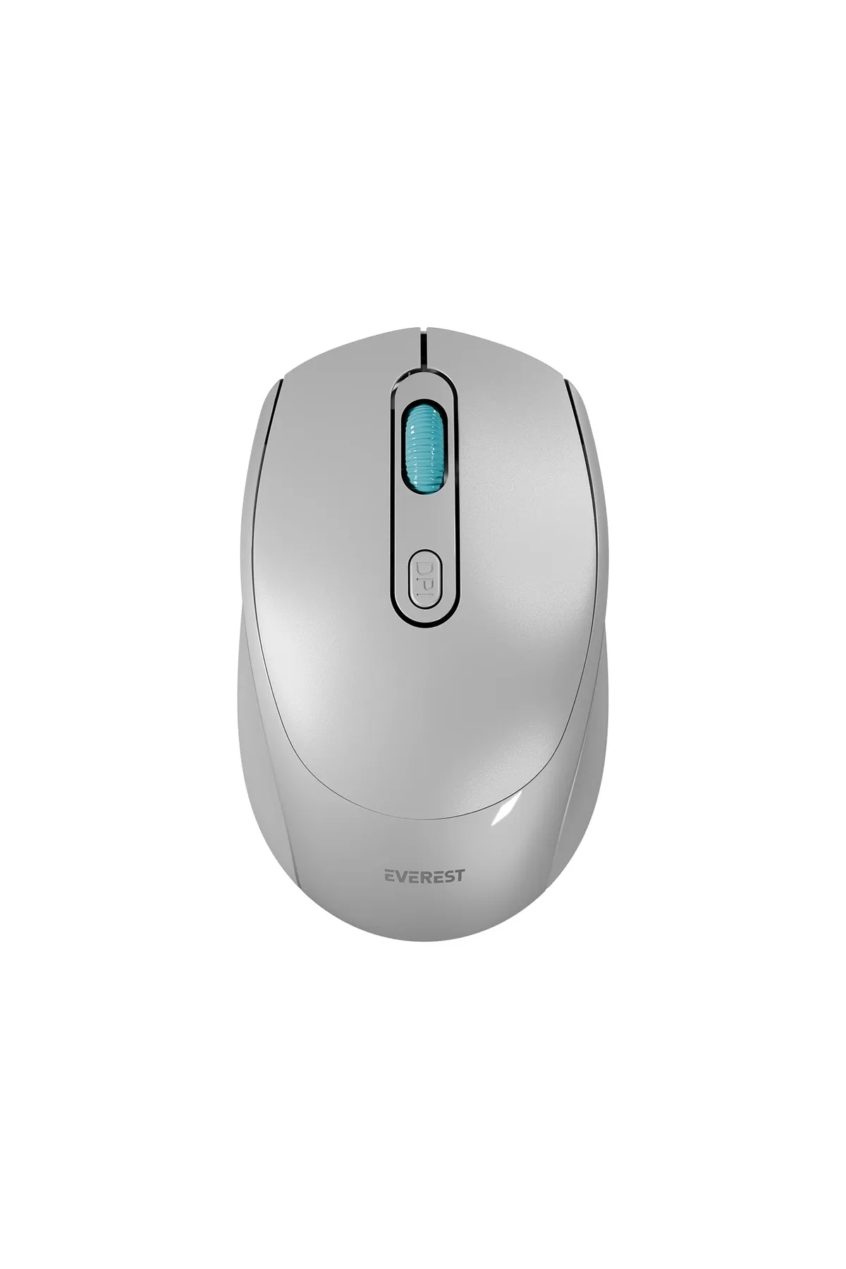 Everest SMW-87 Usb Gri 2.4Ghz & 1600dpi & Wireless & Optik & 4 Tuşlu Gri Kablosuz Mouse