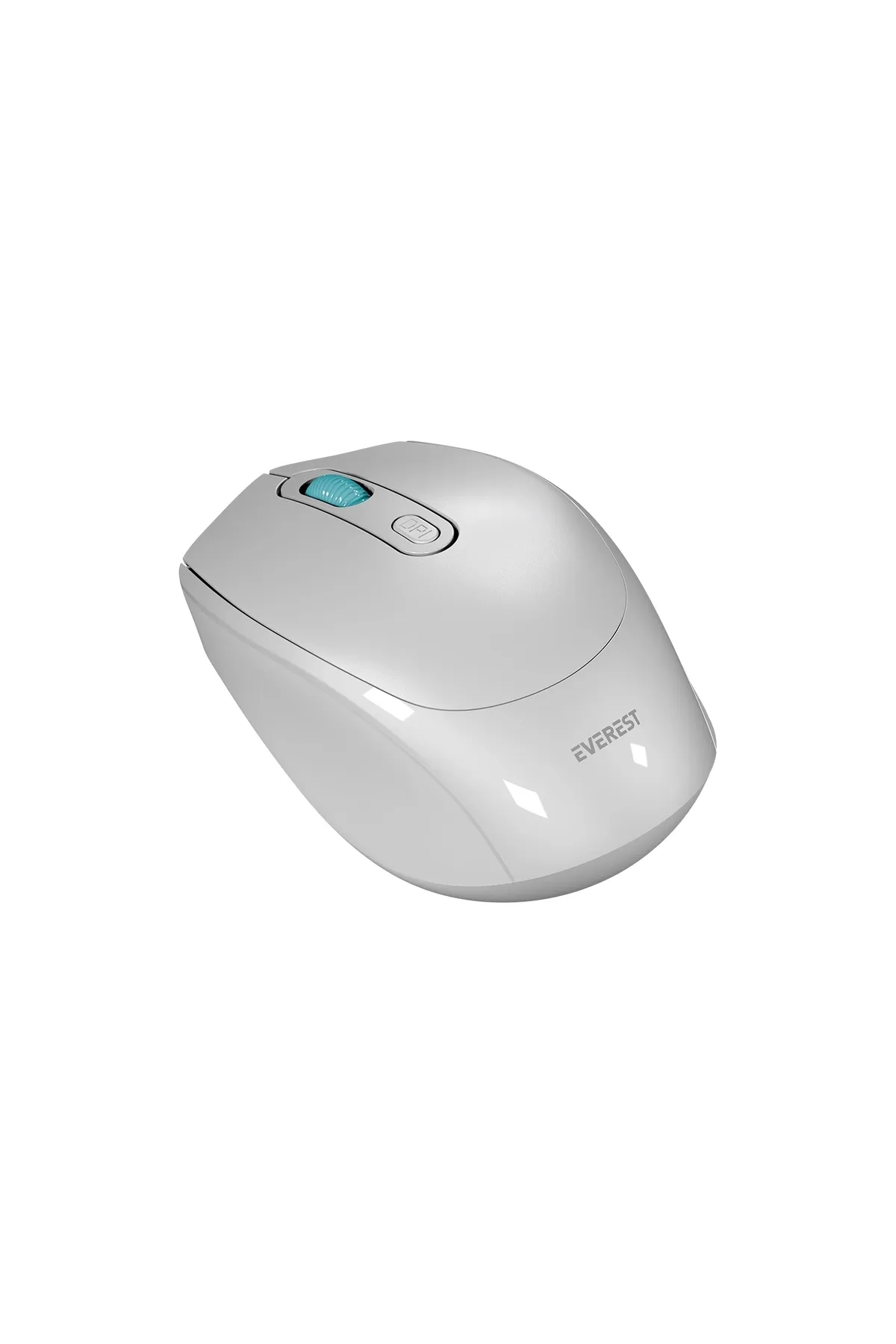 Everest SMW-87 Usb Gri 2.4Ghz & 1600dpi & Wireless & Optik & 4 Tuşlu Gri Kablosuz Mouse