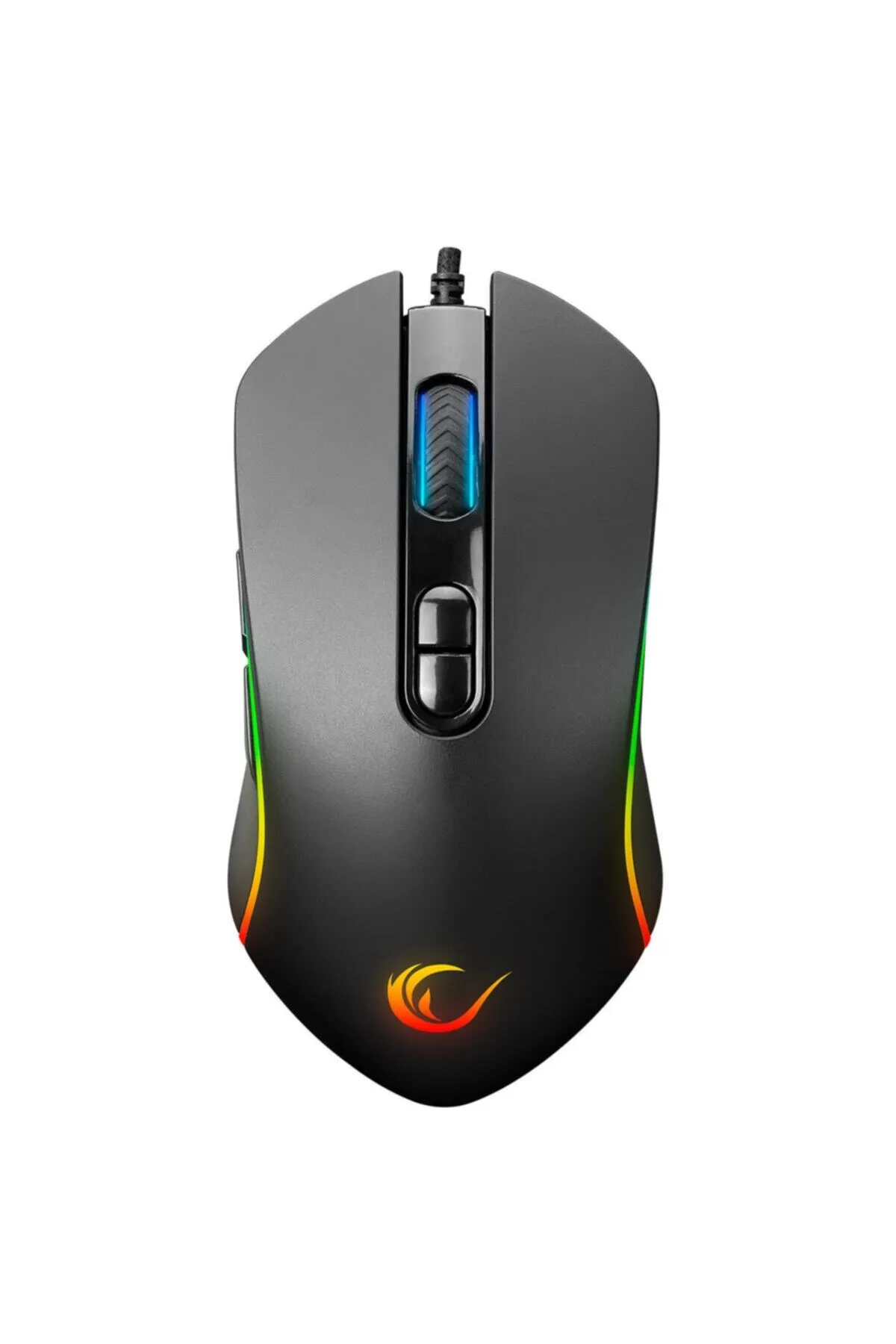 Rampage Smx-g65 Alpor Rgb Mouse Drag Click 12800 Dpi Gaming Mouse Oyuncu Mouse Makrolu Örgü Kablo