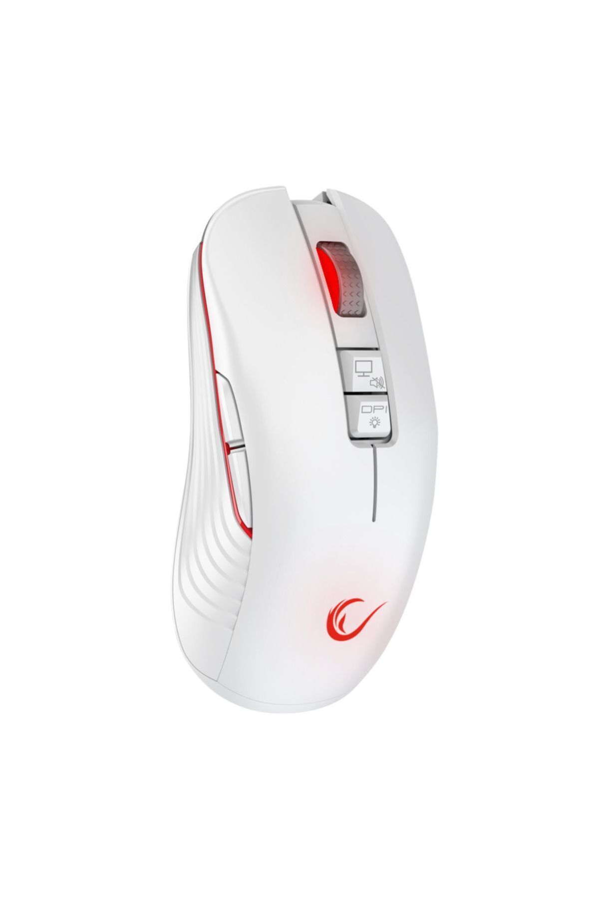 Rampage Smx-R20 Specter Kablosuz Mouse Beyaz Ledli Şarjlı Gaming Mouse Oyuncu Mouse