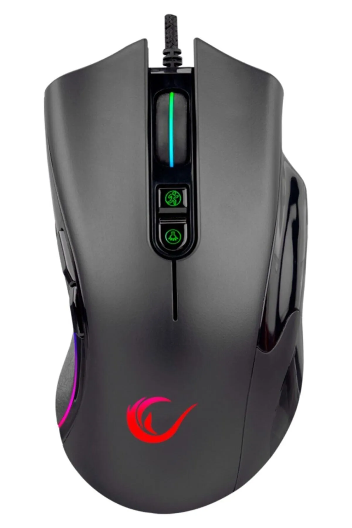 Rampage Smx-r22 Phoenıx 7 Tuşlu Rgb Mouse Gaming Mouse Oyuncu Mouse Örgü Kablo Yeni 990396