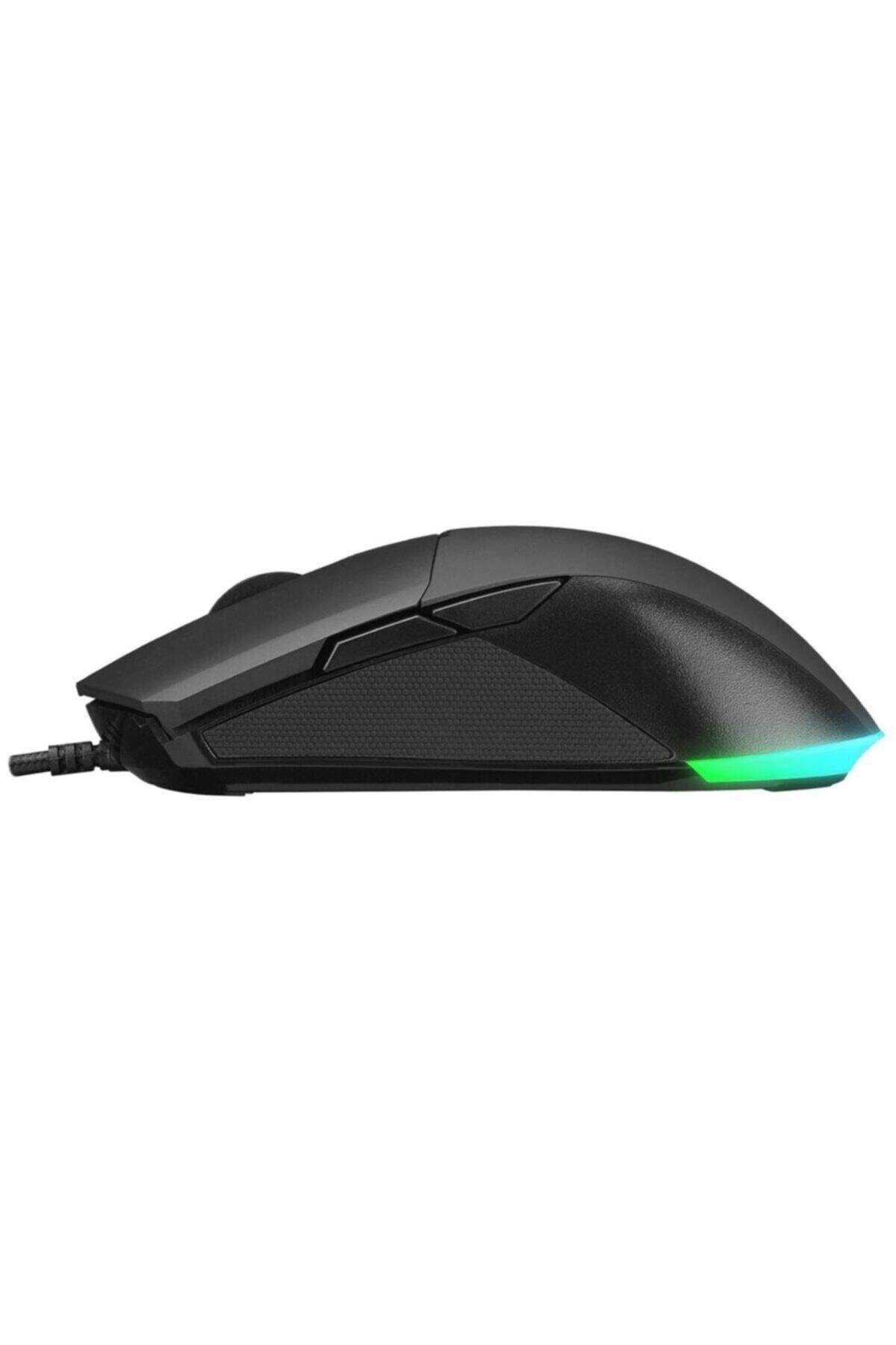 Rampage Smx-r29 Hero Usb Siyah Rgb Işıklı+macro 7200dpi / 1000hz Gaming Oyuncu Mouse Modern Tasarım 8263