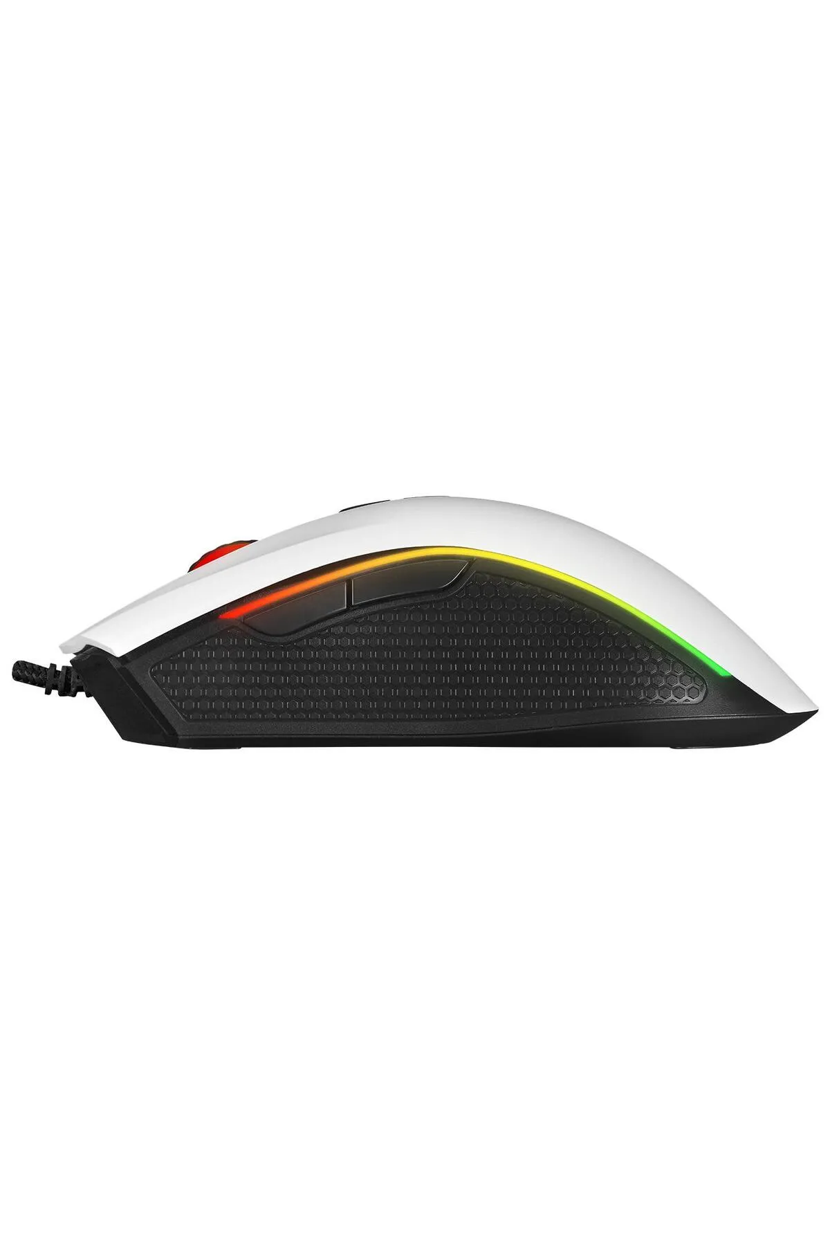 Rampage Smx-r44 Makrolu Beyaz 6400dpi Rgb Ledli Gaming Oyuncu Mouse Modern Tasarım 826334