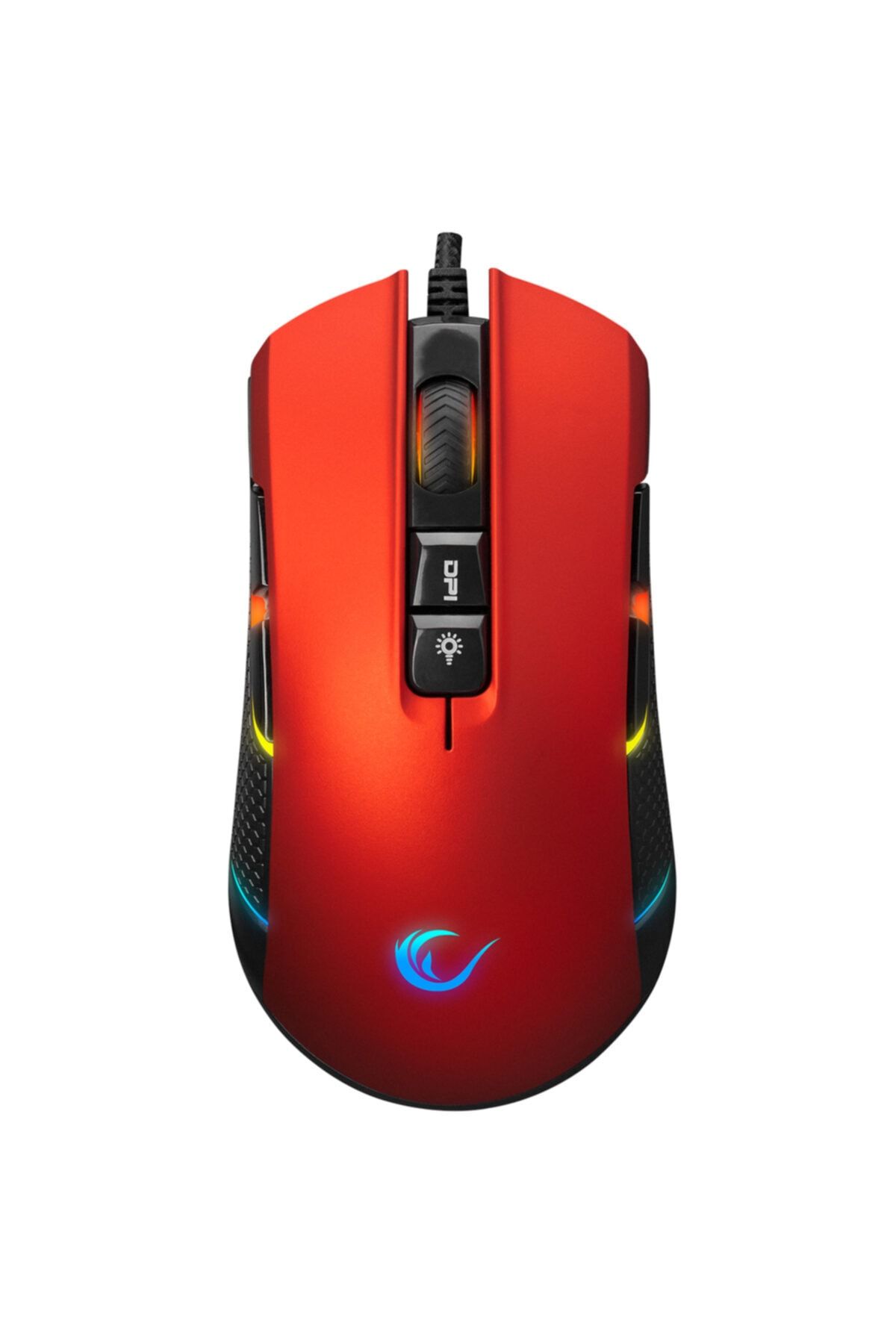 Rampage Smx-r600 Python Red 12400dpi Rgb Makrolu Kırmızı Oyuncu Mouse (Rampage Türkiye Garantili)