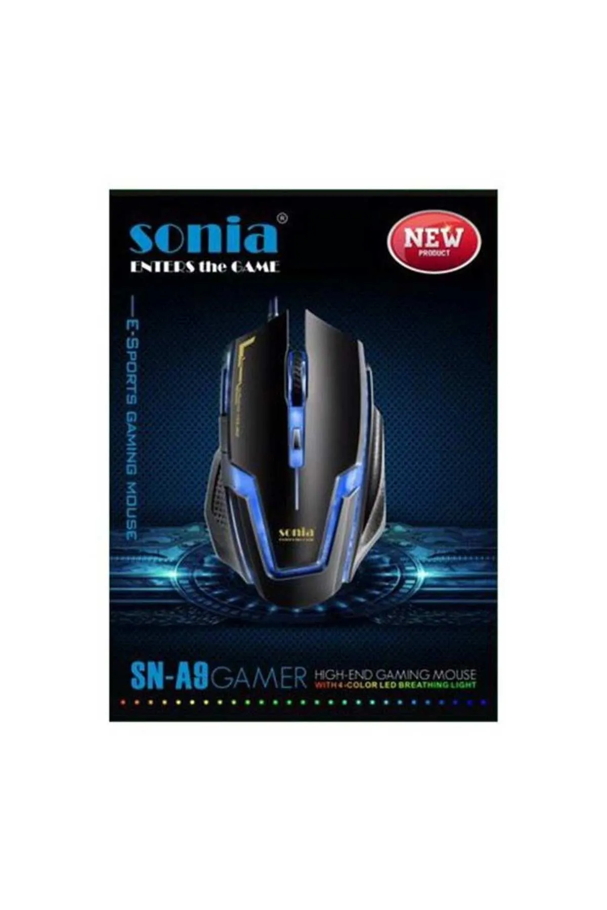 Sonia Sn-a9 Kablolu Gaming Oyuncu Mouse