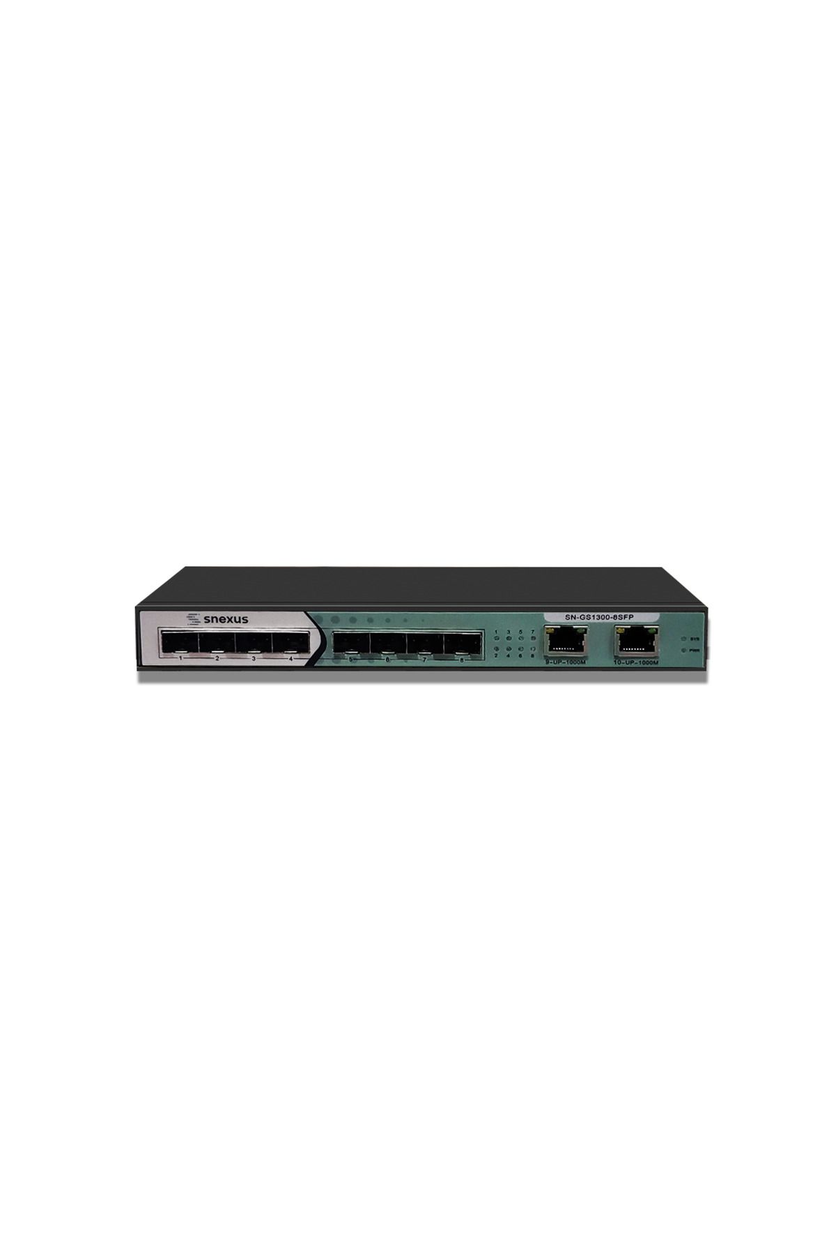 SNEXUS NETWORKS SN-GS1300-8SFP 8 Port SFP Fiber Omurga Switch