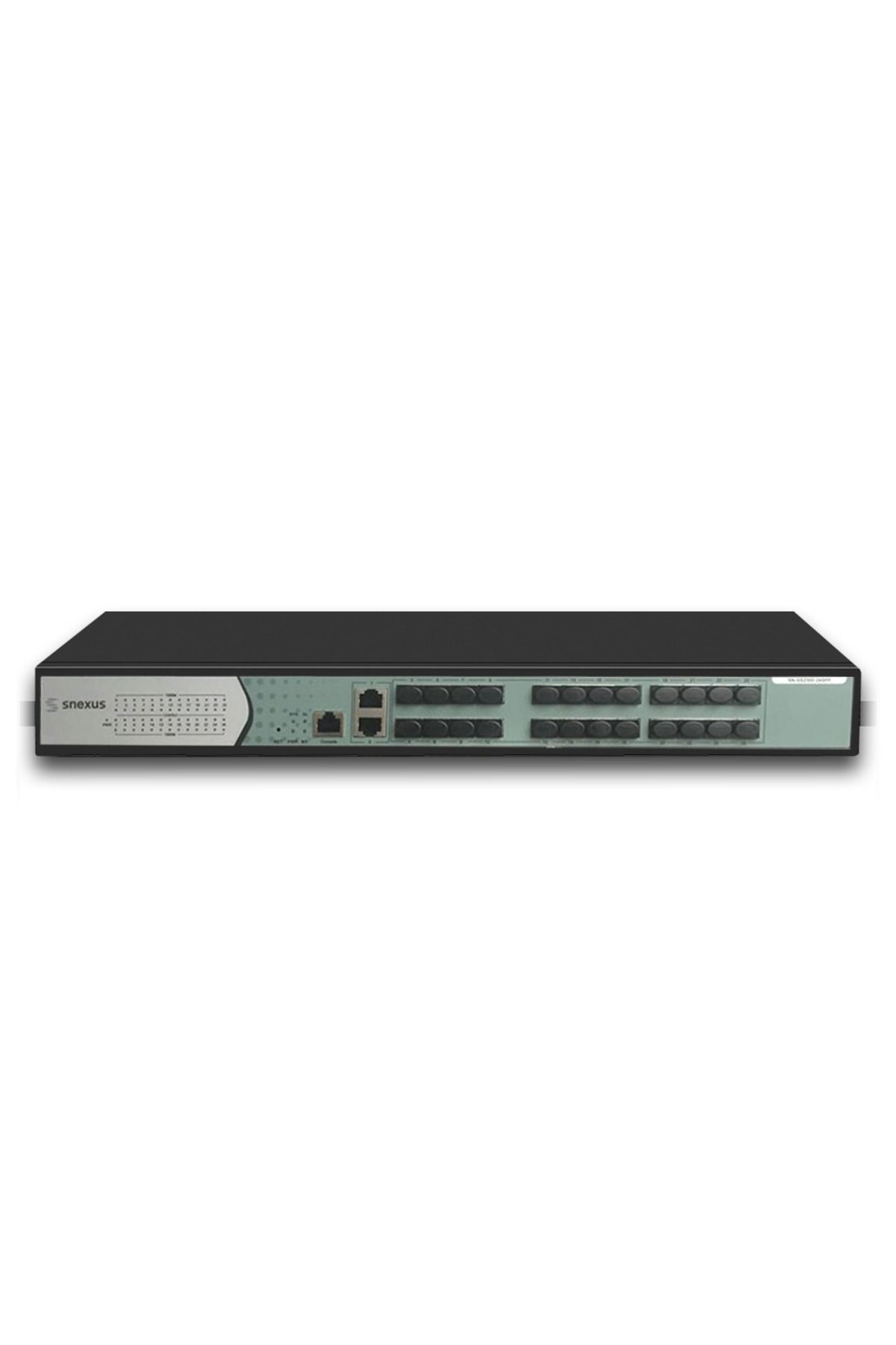 SNEXUS NETWORKS SN-GS2300-24SFP 24 Port SFP Slots + 2 x 10/100/1000R RJ45 Fiber Uyumlu Omurga Switch