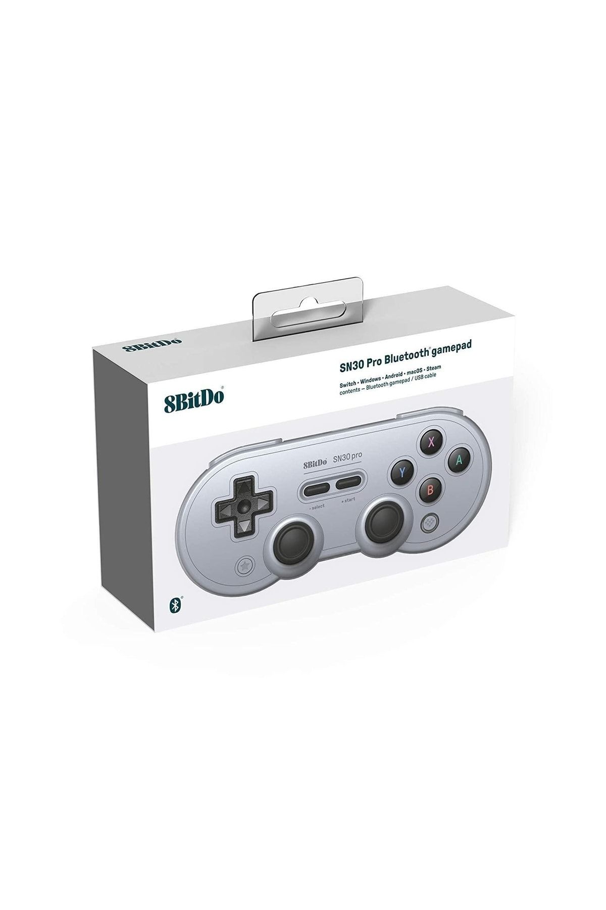 8Bitdo Sn30 Pro Bluetooth Kablosuz Oyun Kolu (gray Edition) - Nintendo Switch Oled Lite