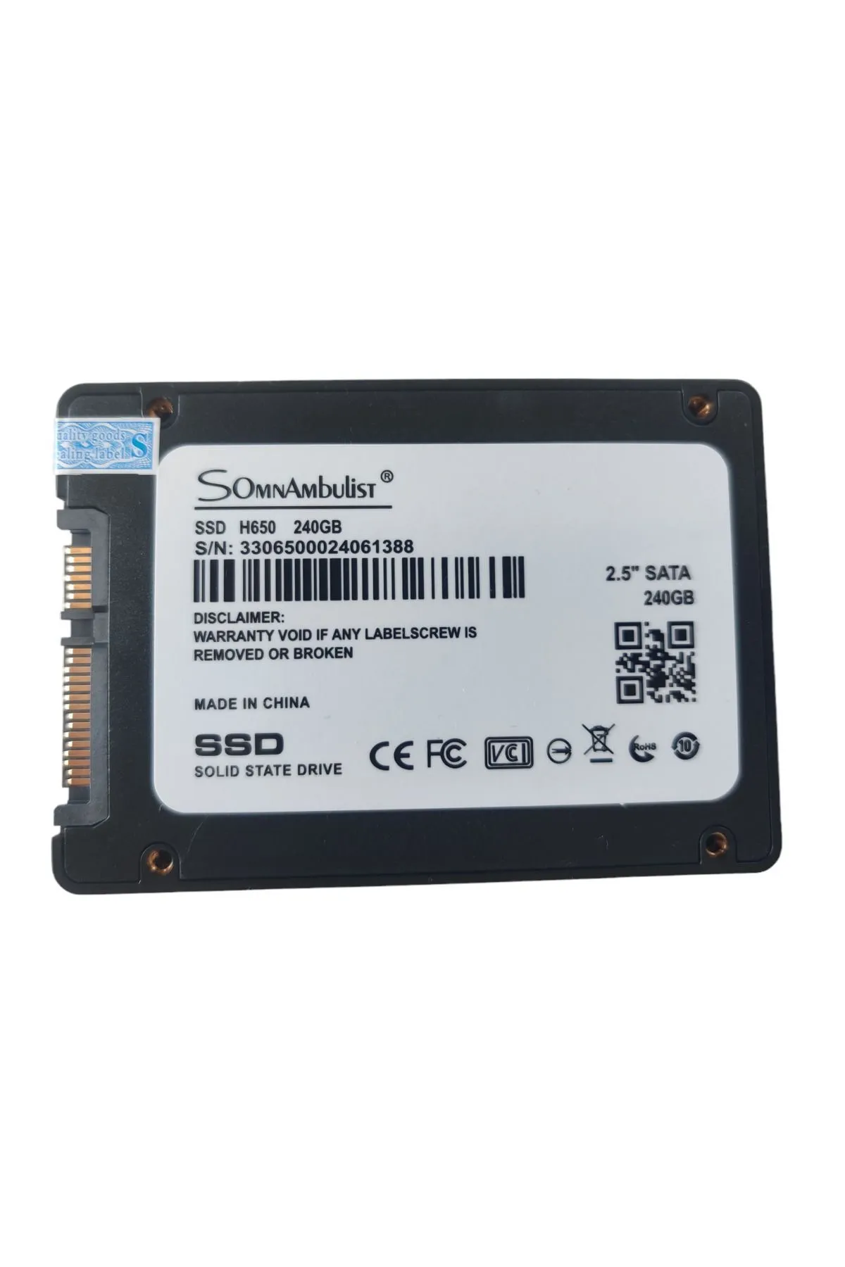 CREGA Somnambulist 240GB 560MB/s-510MB/s SATA 2.5" SSD