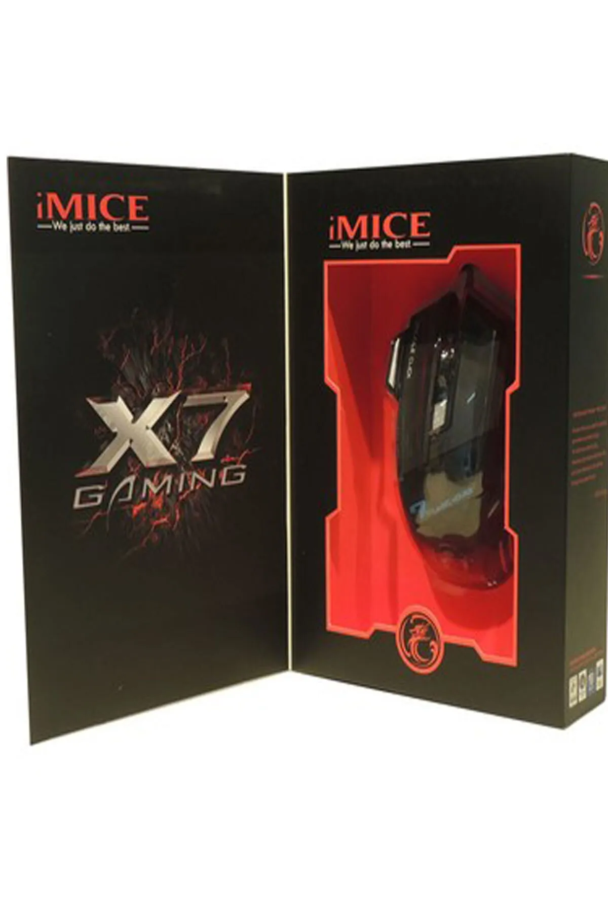 TahTicMer Sonia X7 Oyun Mouse Kablolu Usb Optik Oyuncu Mause Ergonomik Led Işıklı Gaming 7 Tuş Fonksiyonlu