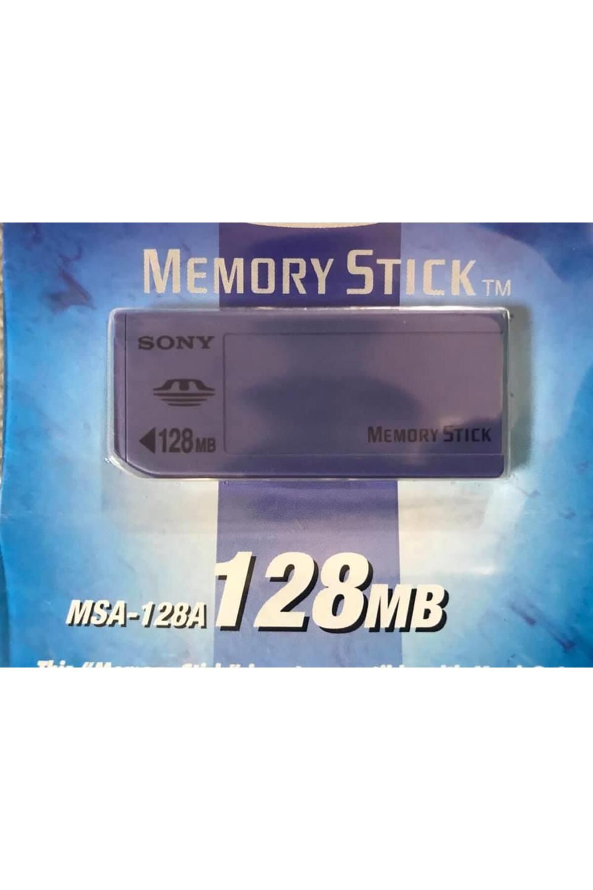 Hasyılmaz Sony MSA-128A Memory Stick 128 MB Hafıza Kartı - Sony Eski Model Kameralar için Hafıza Kartı