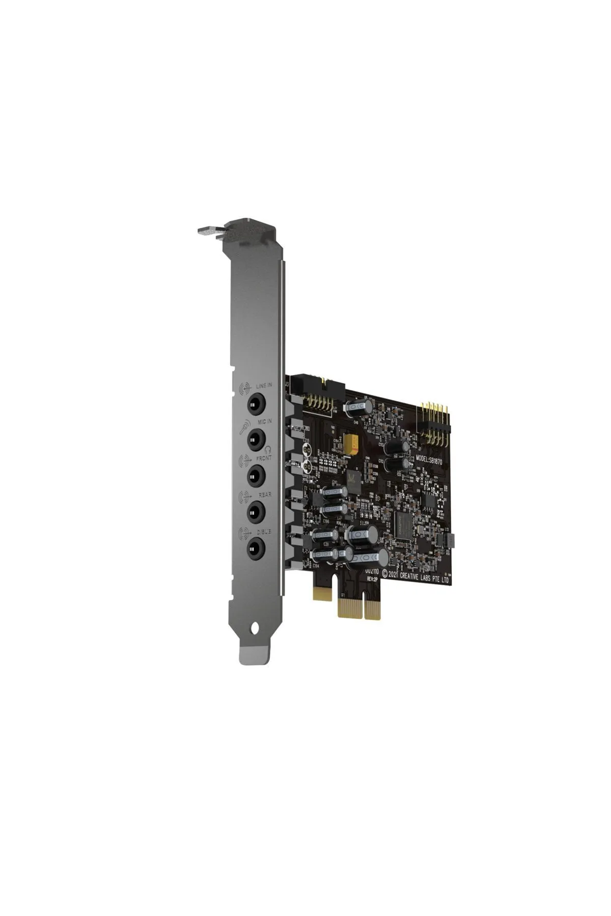 Creative Sound Blaster Audigy Fx V2 - 5.1 Hi-res - Pcıe Ses Kartı - Yüksek Performanslı Amplifikatör