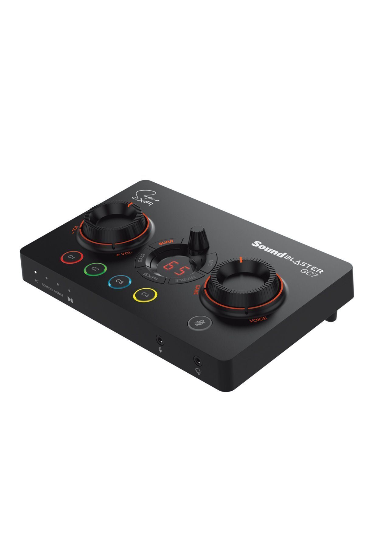 Creative Sound Blaster Gc7 - Dac Amp - Programlanabilir Düğmeler, Uyumlu Süper X-fi - 7.1 - Pc- Ps4 / Ps5,