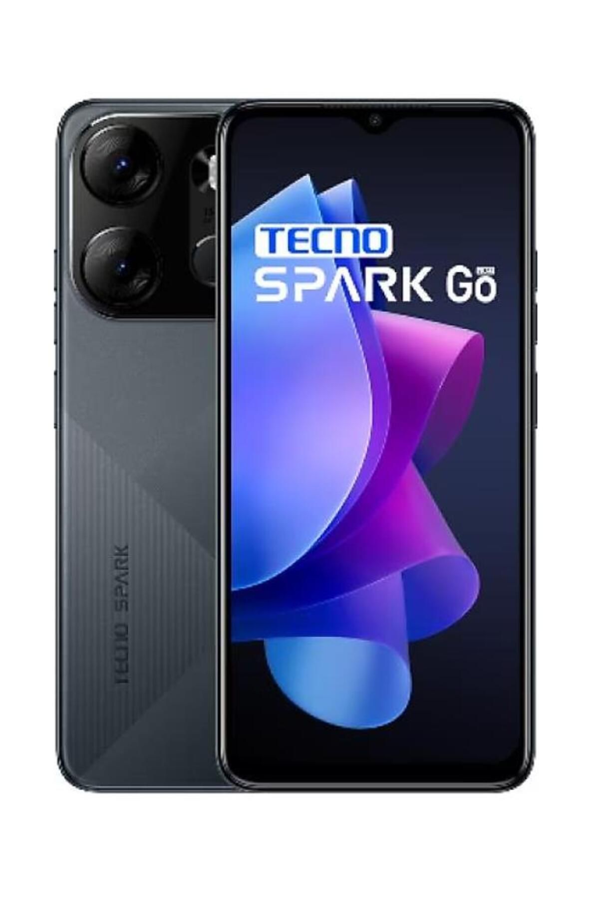 Tecno Spark Go 2023 3/64 Gb Siyah ( Türkiye Garantili)