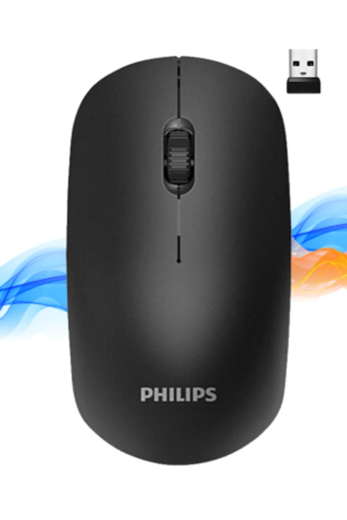 Philips Spk7221 Kablosuz Optik Mouse 2.4ghz 1600dpi Siyah