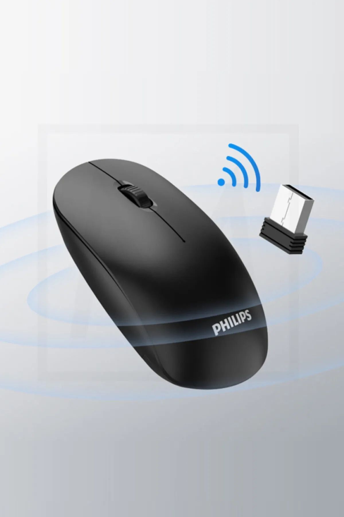 Sarftech Spk7315 M315 Siyah Wireless Sessiz Click Kablosuz Mouse 1200dpi