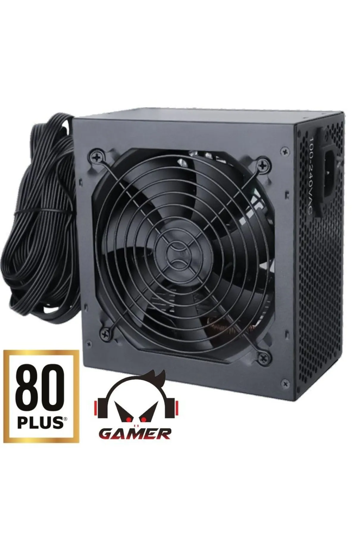 jetucuzal Sprange PS500-80P 500W 80 Plus Bronze Gamer 12CM Geniş Fan Power Supply