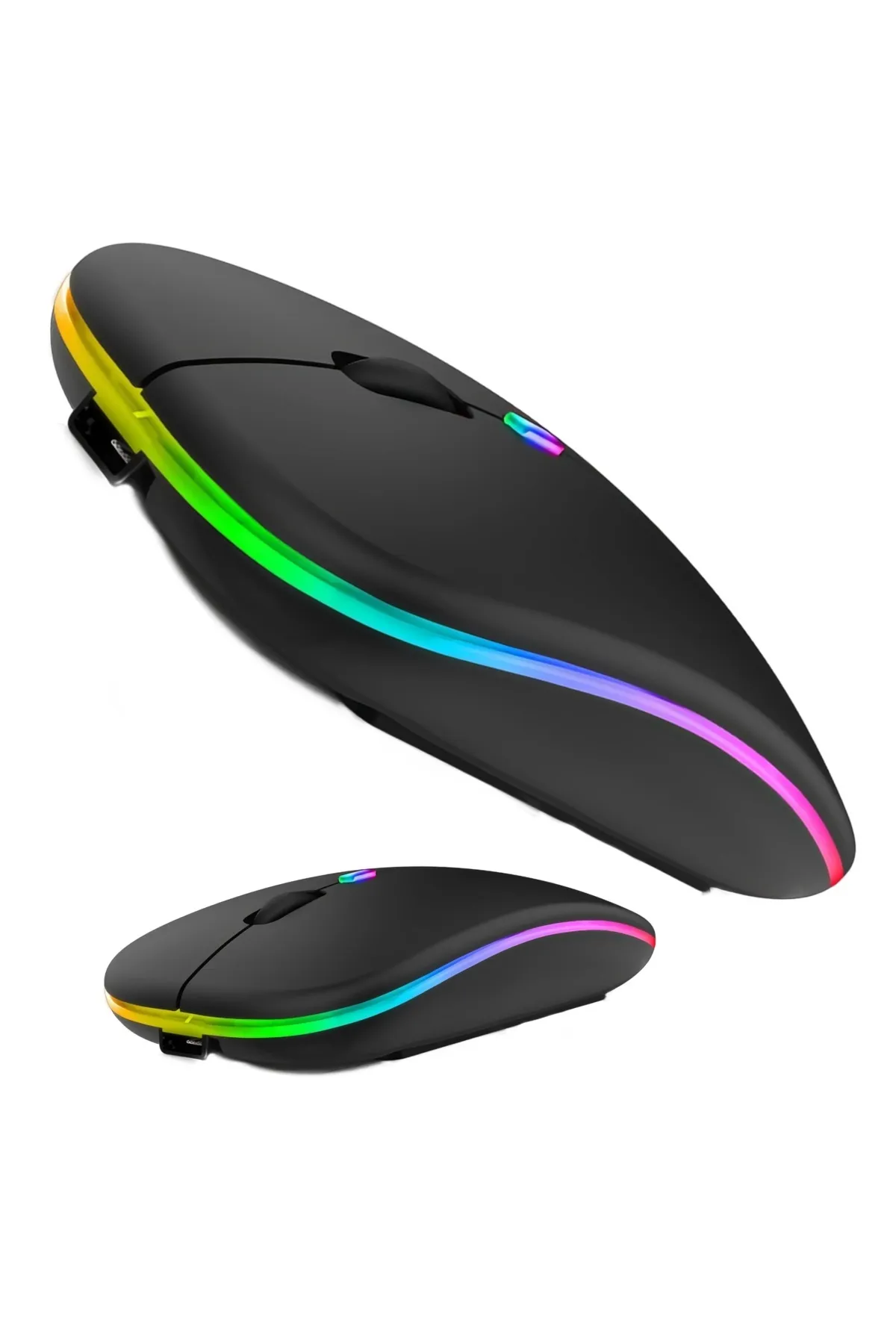 Concord SR-M1 Wireless Şarjlı Kablosuz Mouse Bluetooth TYPE-C 500mAh Led Light 800/1200/1600dpi