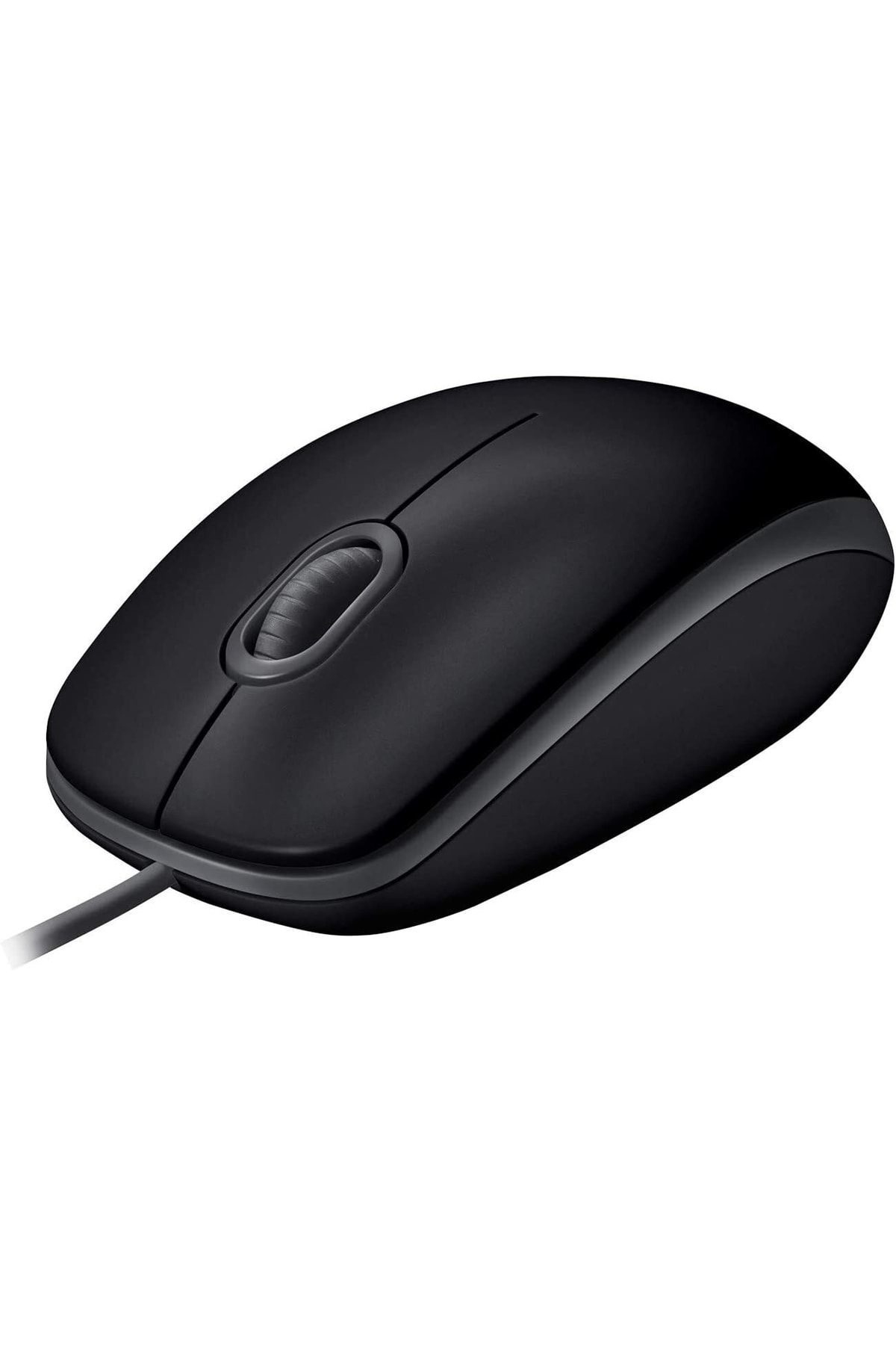 Logitech Srknx B110 Uyumlu Siyah Silent (sessiz) Kablolu Optik Usb Mouse Modern Tasarım 826334 Modelist 9991