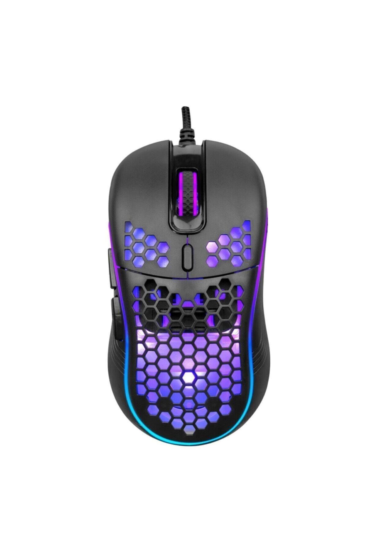 starnewstore Srknx Hy-x6 Story Siyah Gaming Oyuncu Mouse 7200 Dpı Gökkuşağı Renkli Modelist 999178