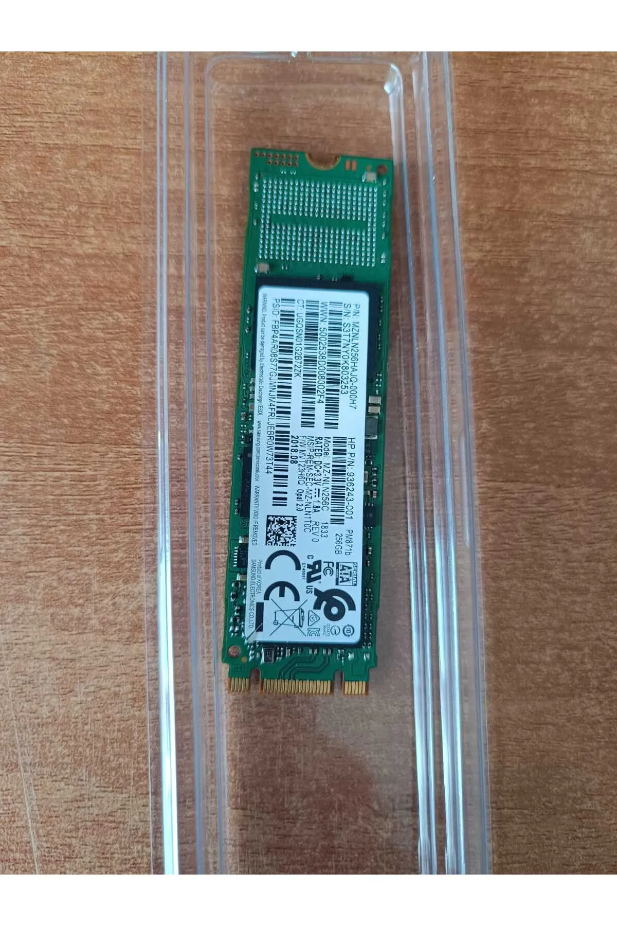 ADR Ssd M2 256GB MZ-NLN256C M2 Sata Harddisk