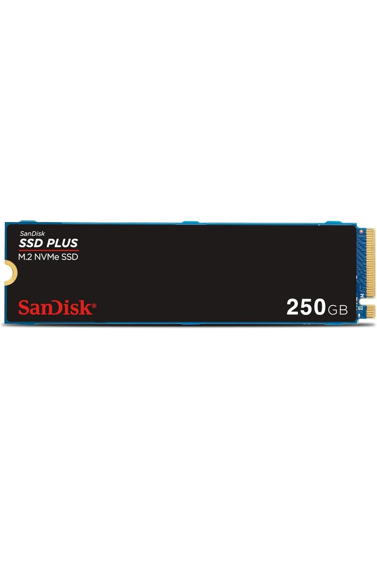 Sandisk SSD PLUS 250GB 2400MB-1500MB/s M.2 PCIe Gen 3.0 NVMe SSD SDSSDA3N-250G-G26