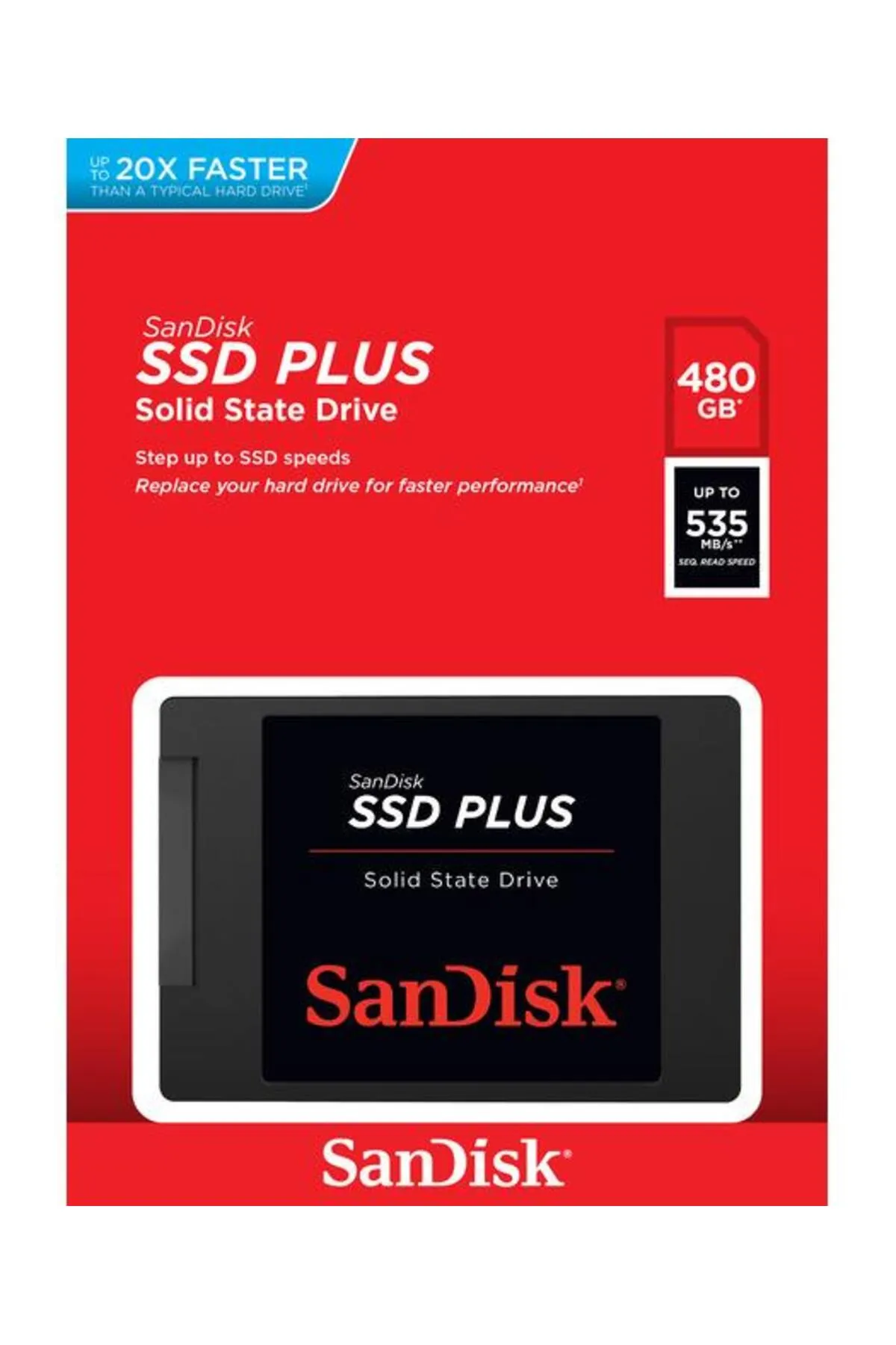 Sandisk Ssd Plus 480gb Sdssda-480g-g26