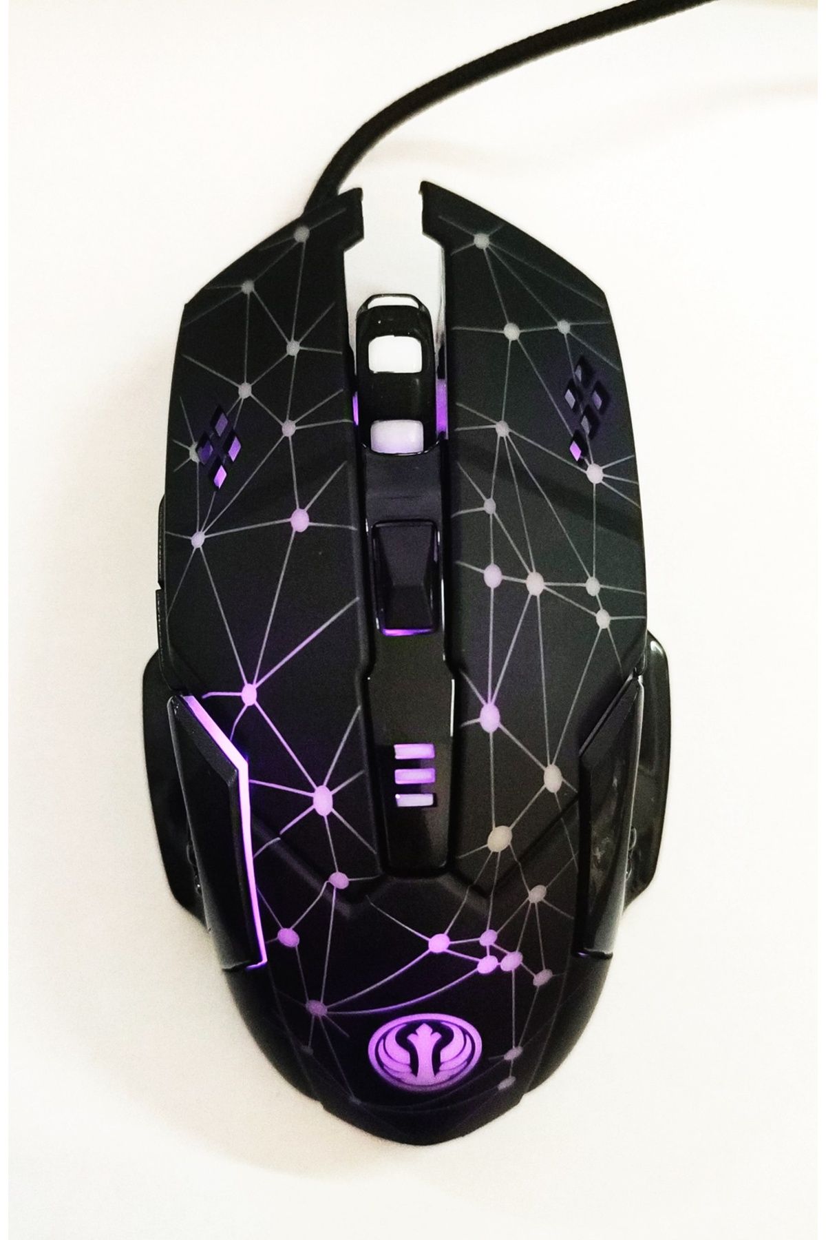 gaman Stalker Warrior Gmx7-s Optik Kablolu Siyah Oyuncu Mouse Rgb