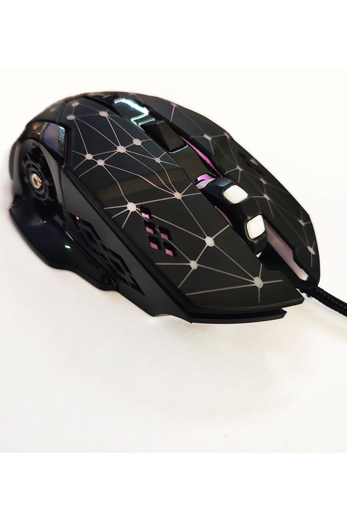 gaman Stalker Warrior Gmx7-s Optik Kablolu Siyah Oyuncu Mouse Rgb