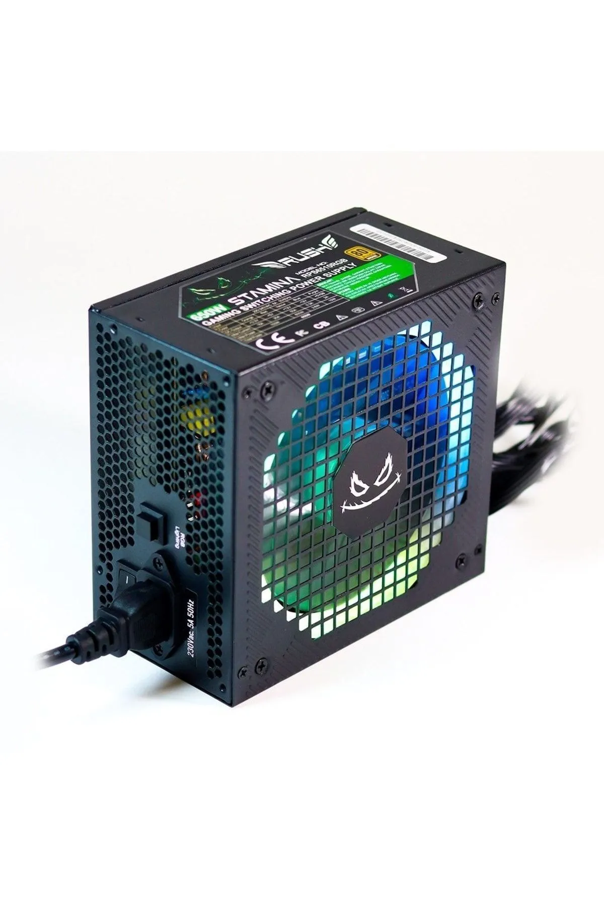 Rush Stamina Rps6510 650w. Power Supply