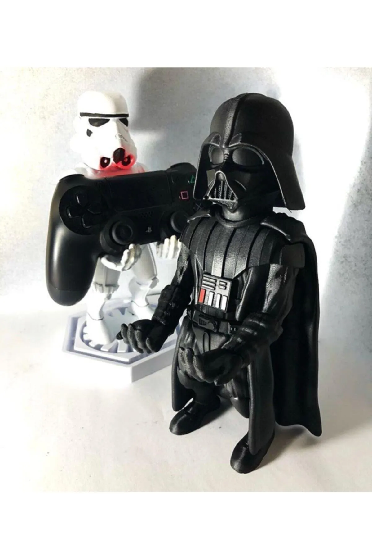 3 boyutlu dükkan Star Wars Darth Vader Ve Stormtrooper Gamepad Kol Tutacağı 2li-3boyutludükkan