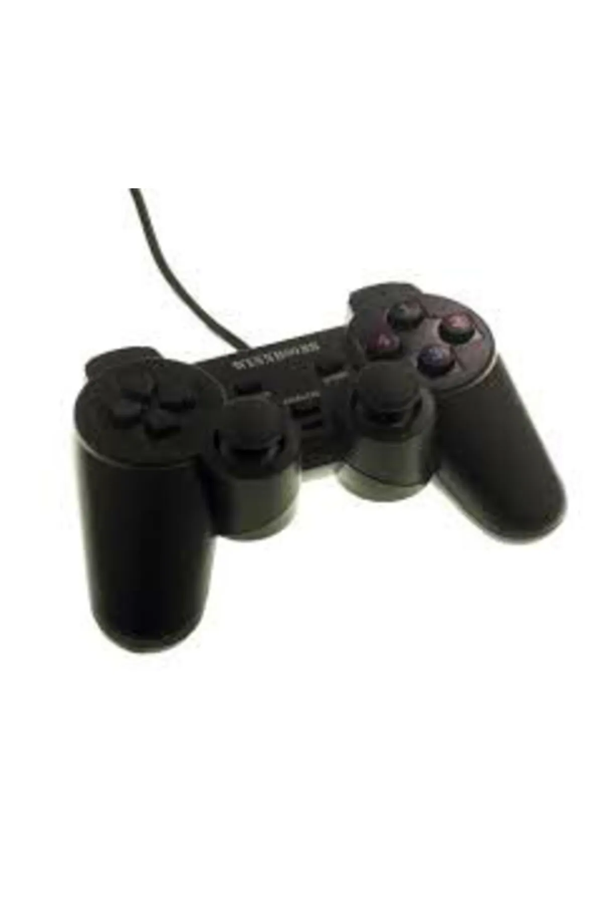 Genel Markalar STD GAME JOYPAD PC ANALOG SİYAH OYUN KOLU PL-2596 (4767) Klasik ( TEKLİDİR )