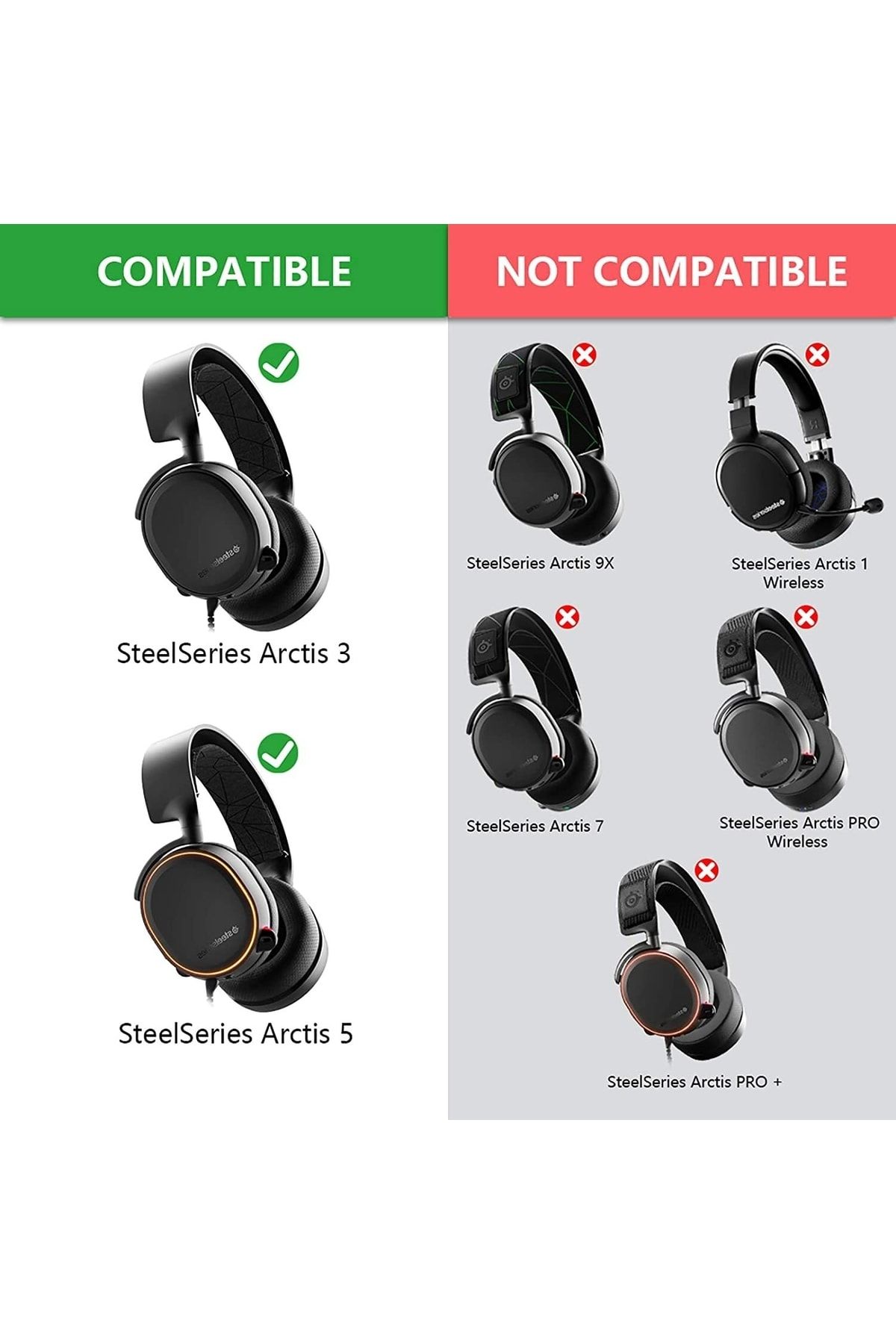 fobun Steelseries Arctis 3 5 Kafa Bandı Arctis 3 Arctis 5 Kafa Bandı Arctis 3 Kafa Bandı Elastik Band