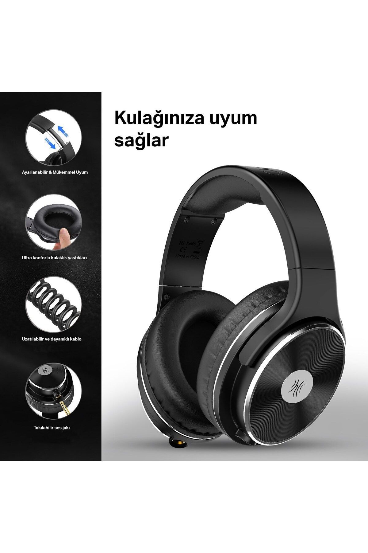 Oneodio Studio HiFi Kablolu Kulaklık