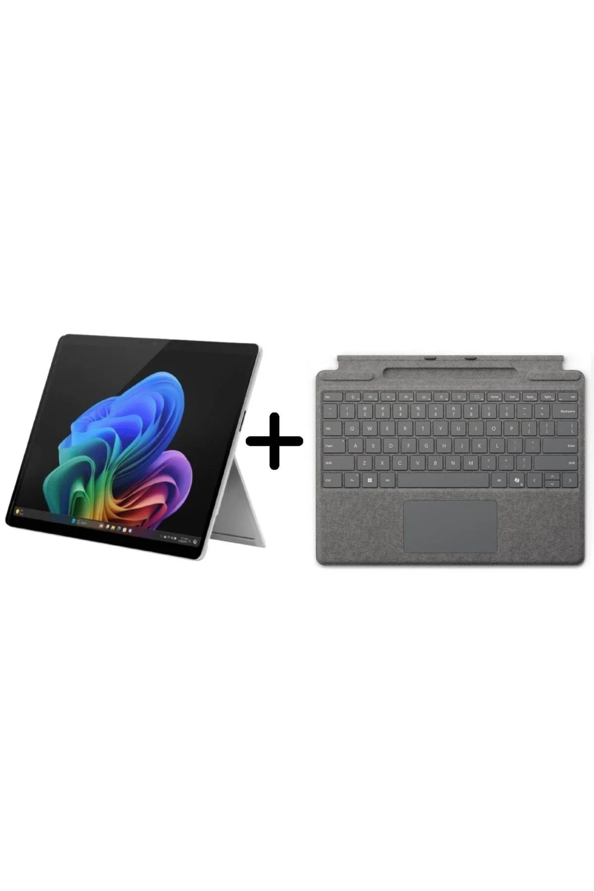 Microsoft Surface Pro Copilot+ PC - 13" Touch- Snapdragon X Plus– 16GB– 256GB- 1Yıl Garanti + Klavye