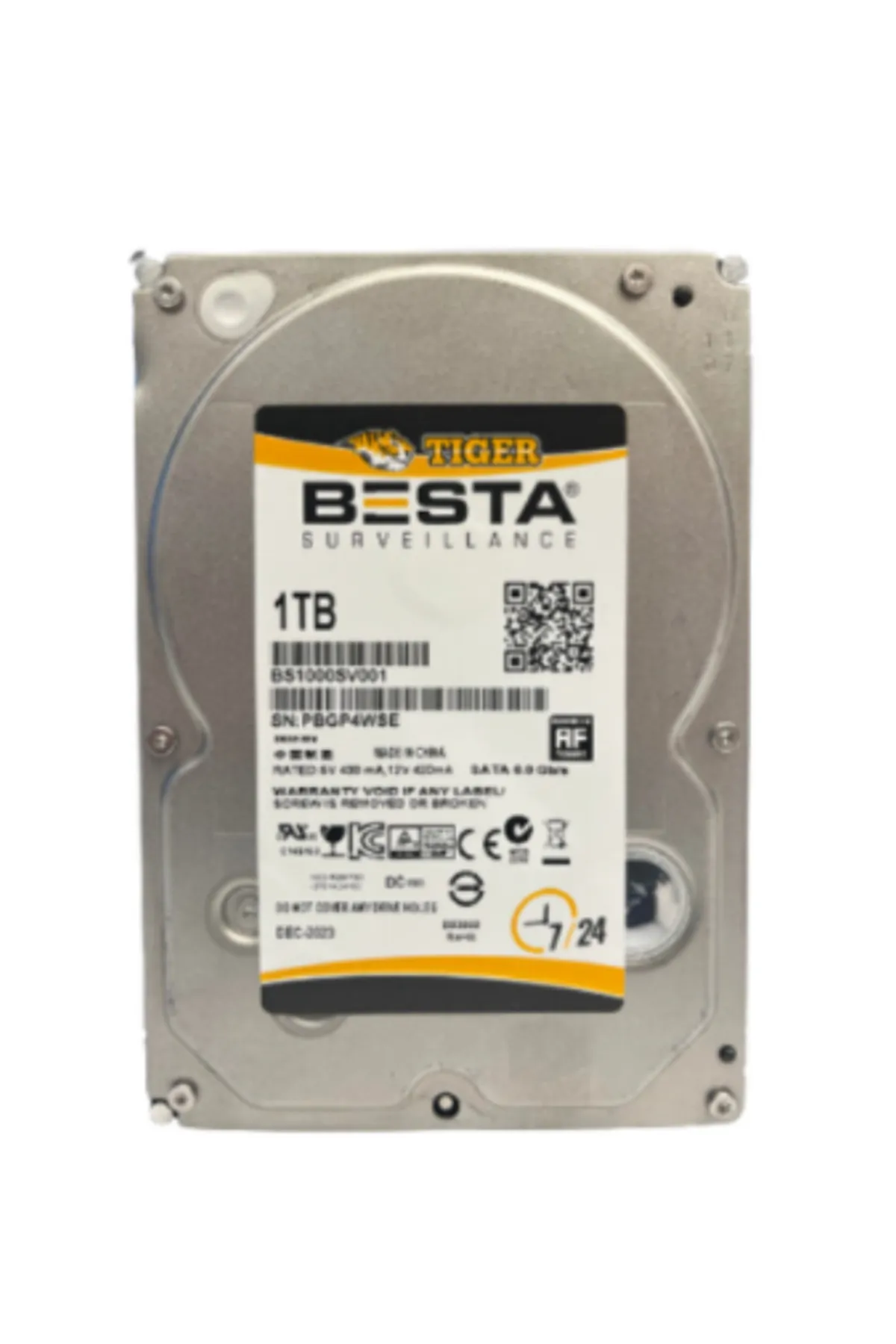 Besta Survelliance 3.5 1 TB BS1000SV001 Güvenlik Harddisk