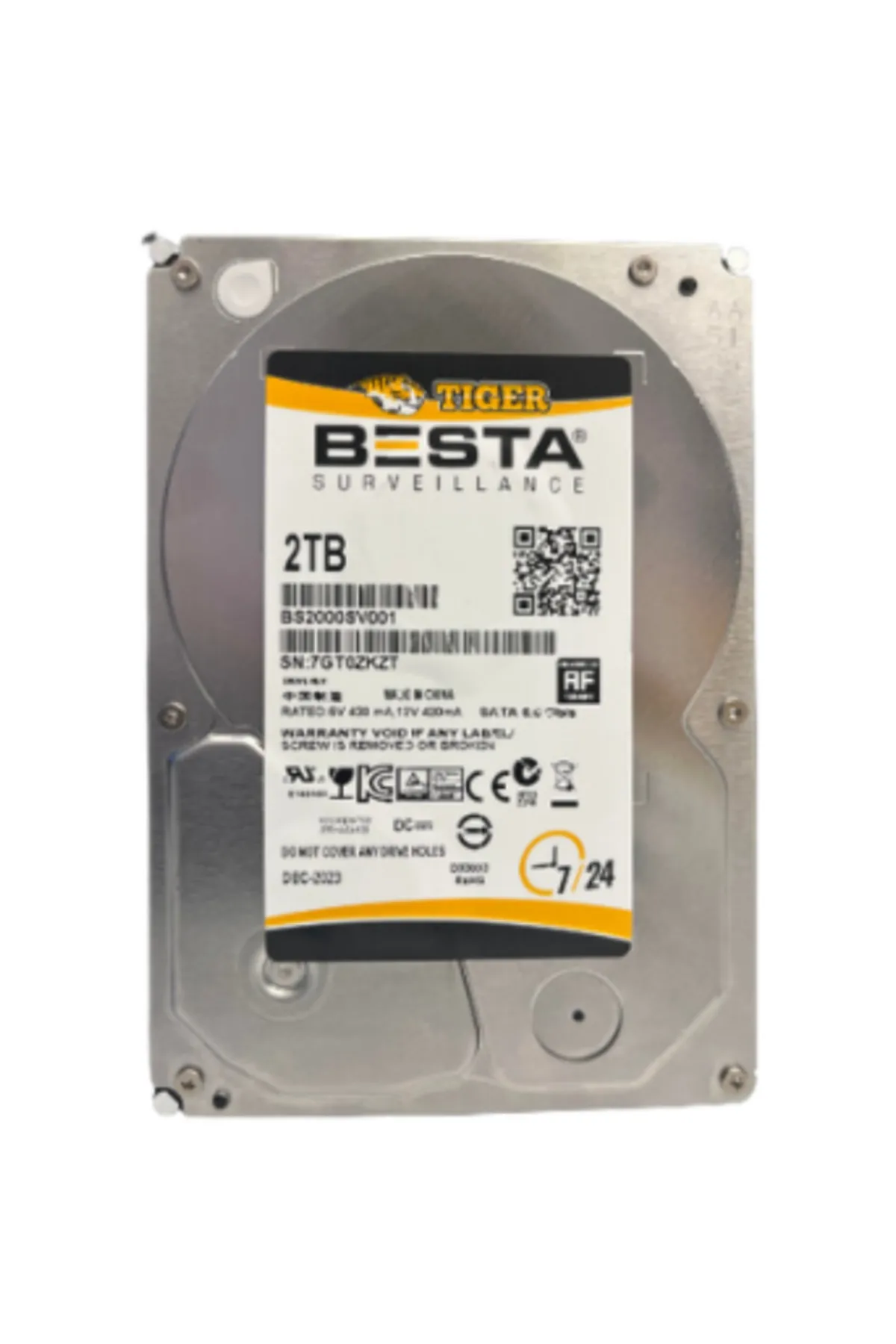 Besta Survelliance 3.5 2 TB BS2000SV001 Güvenlik Harddisk