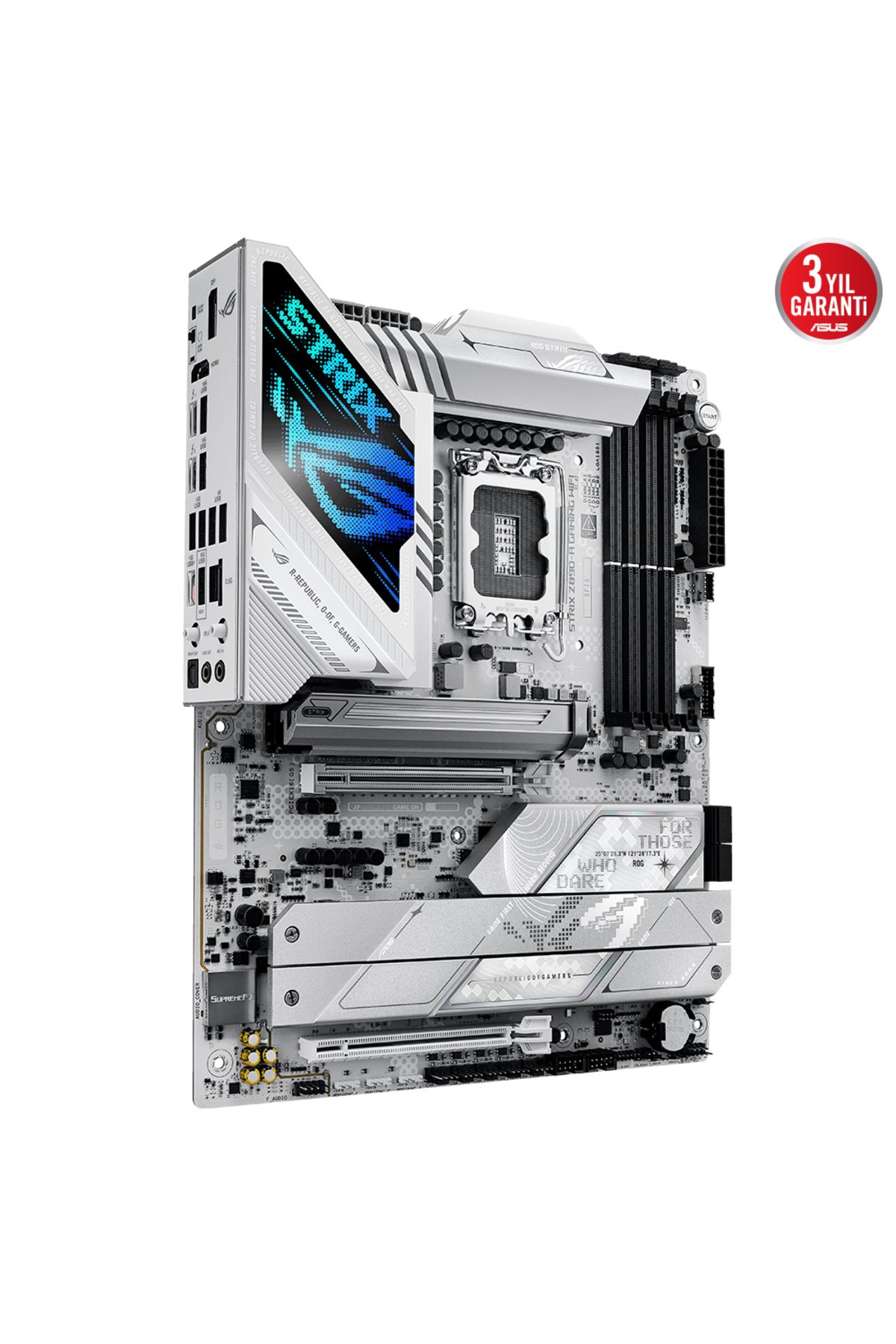 Hedef Market SUS ROG STRIX Z890-A GAMING WIFI DDR5 5XM2 USB3.2 RGB LAN ATX