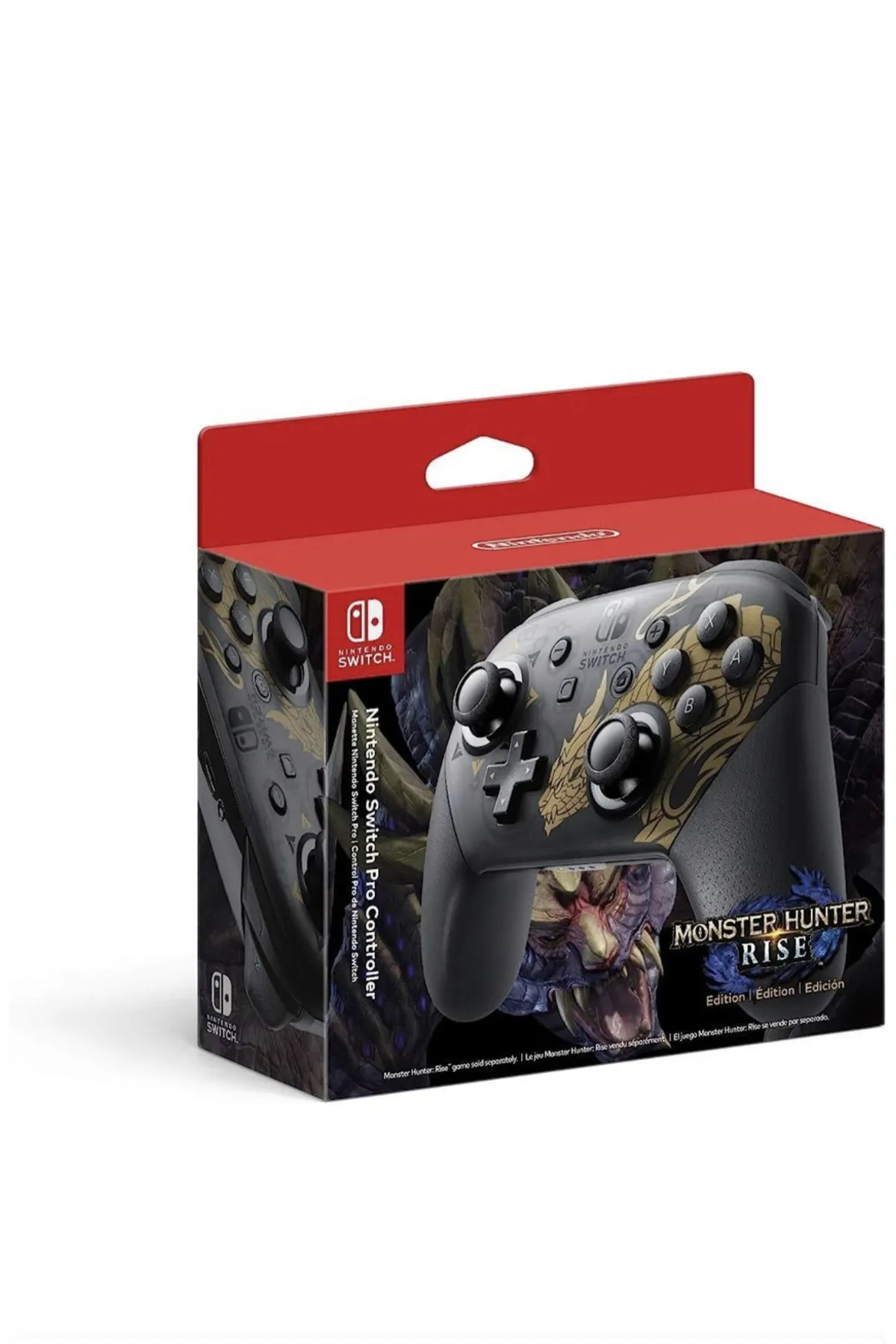 CRKTEKNOLOJİ Switch Pro Controller  MonsterHunter Rise Edition