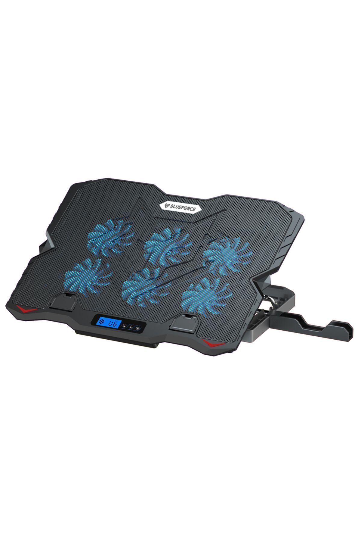 Blueforce Sx-35 Snower 6 Fanlı 9-15,6 Inç Notebook Laptop Soğutucu Stand Telefon Standlı 2800rpm