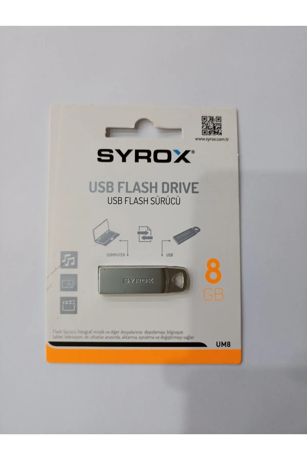 Özdeniz Syrox Metal 8 Gb Usb Flaş Bellek