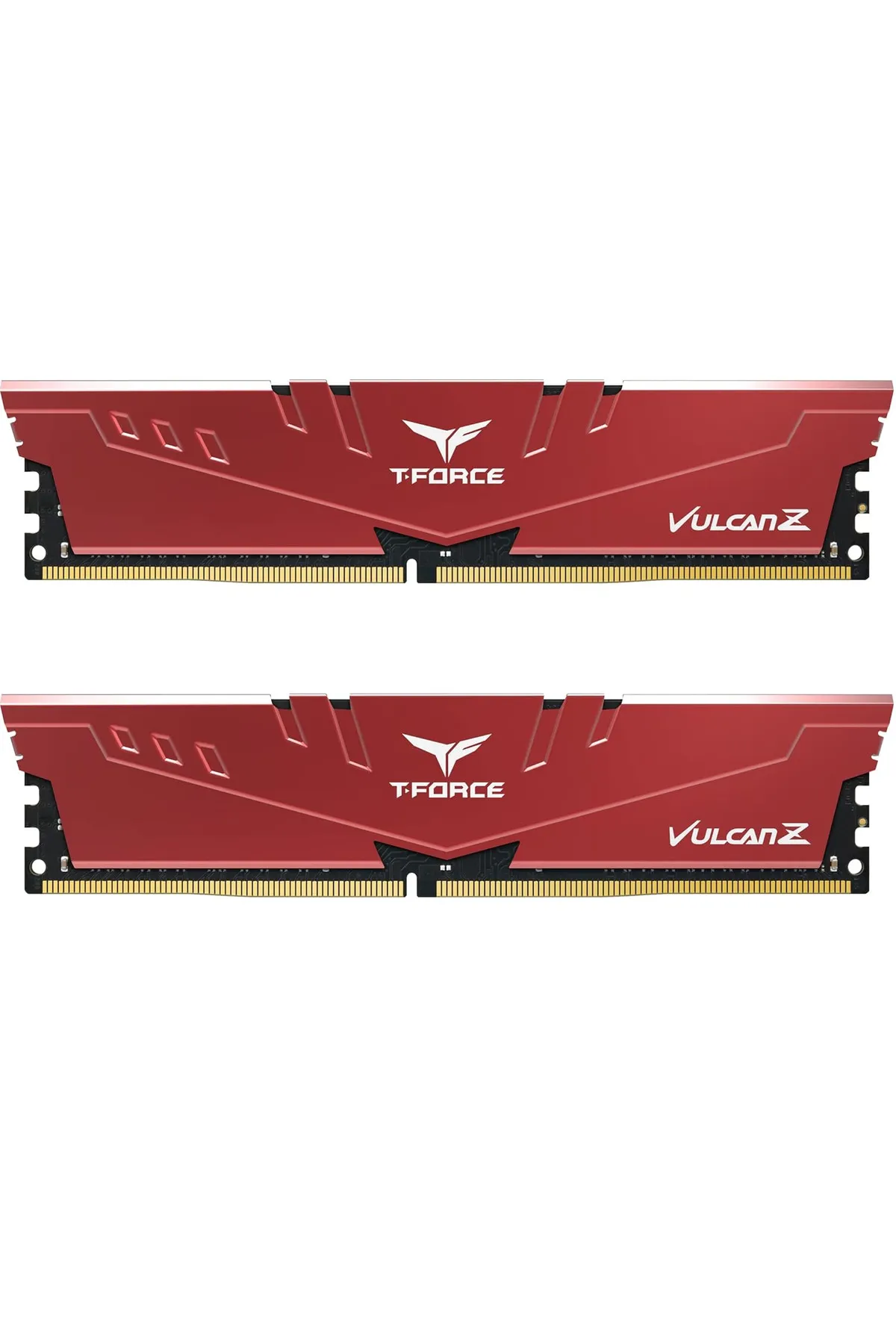 TEAM T-Force Vulcan Z Red 32GB (2x16GB) 3200MHz CL16 DDR4 Gaming Ram (TLZRD432G3200HC16FDC01)