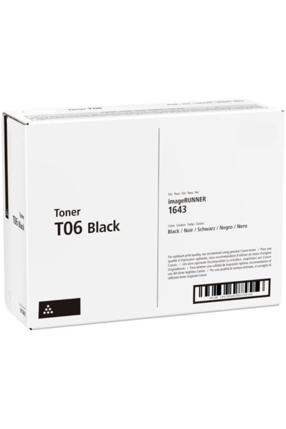 Canon T06 Siyah Muadil Toner