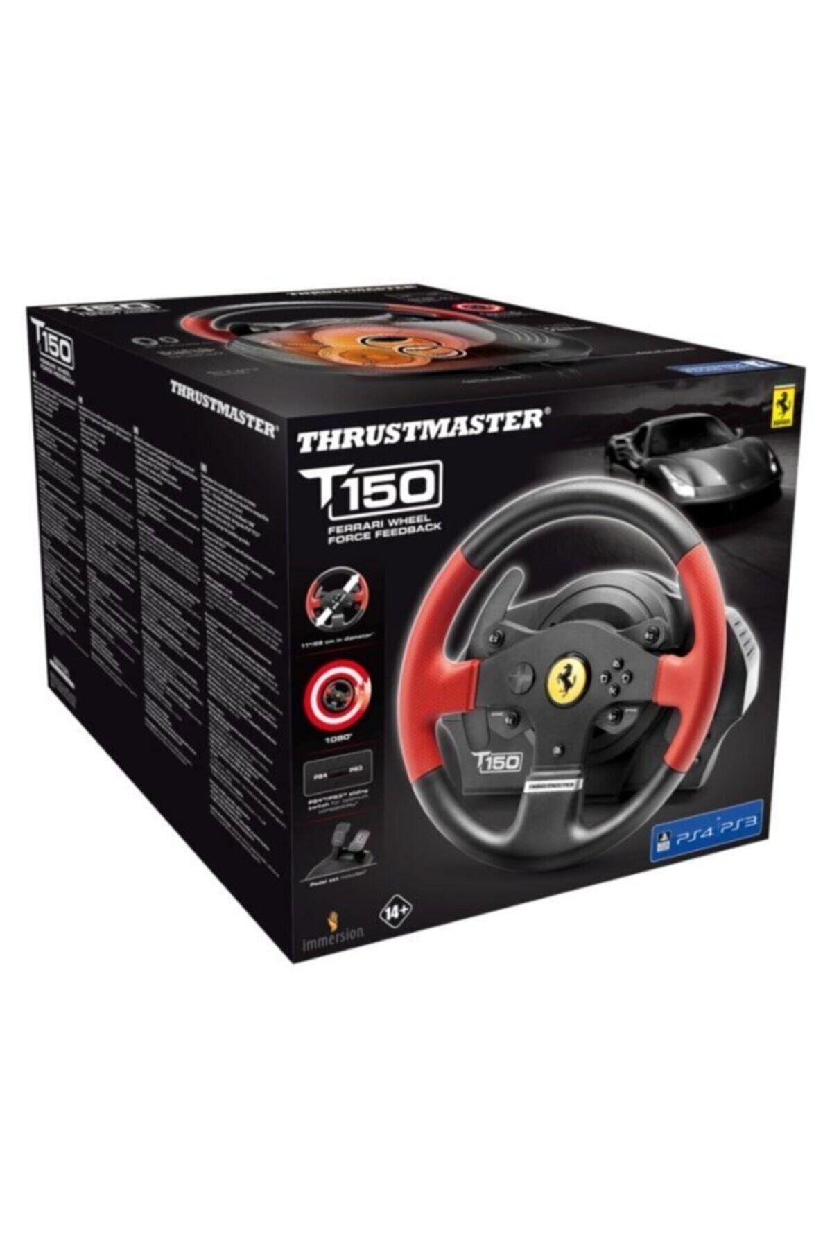 Thrustmaster T150 Ferrari Wheel Force Feedback Yarış Direksiyonu