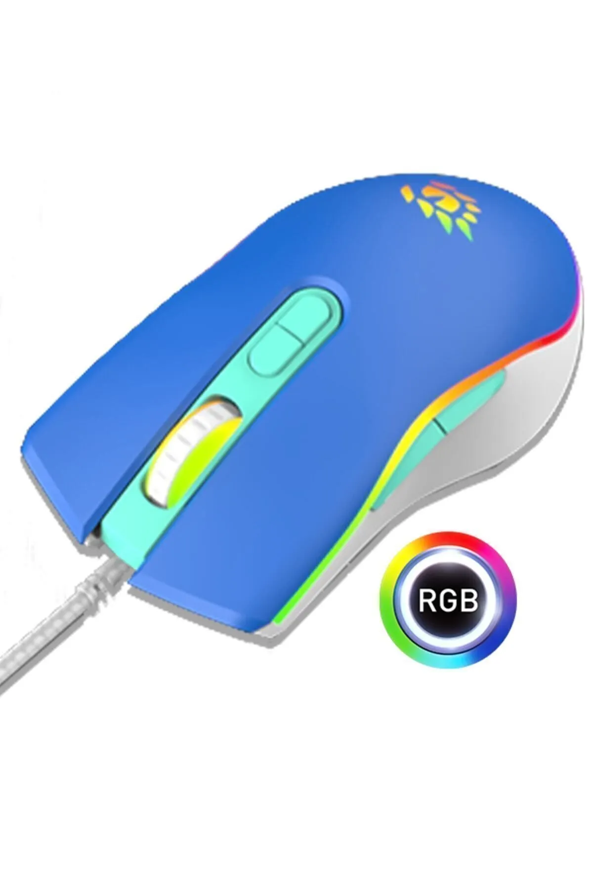 Katsuta T4-1665 Loot Rgb 7200dpi Mavi Makrolu Gaming Oyuncu Mouse