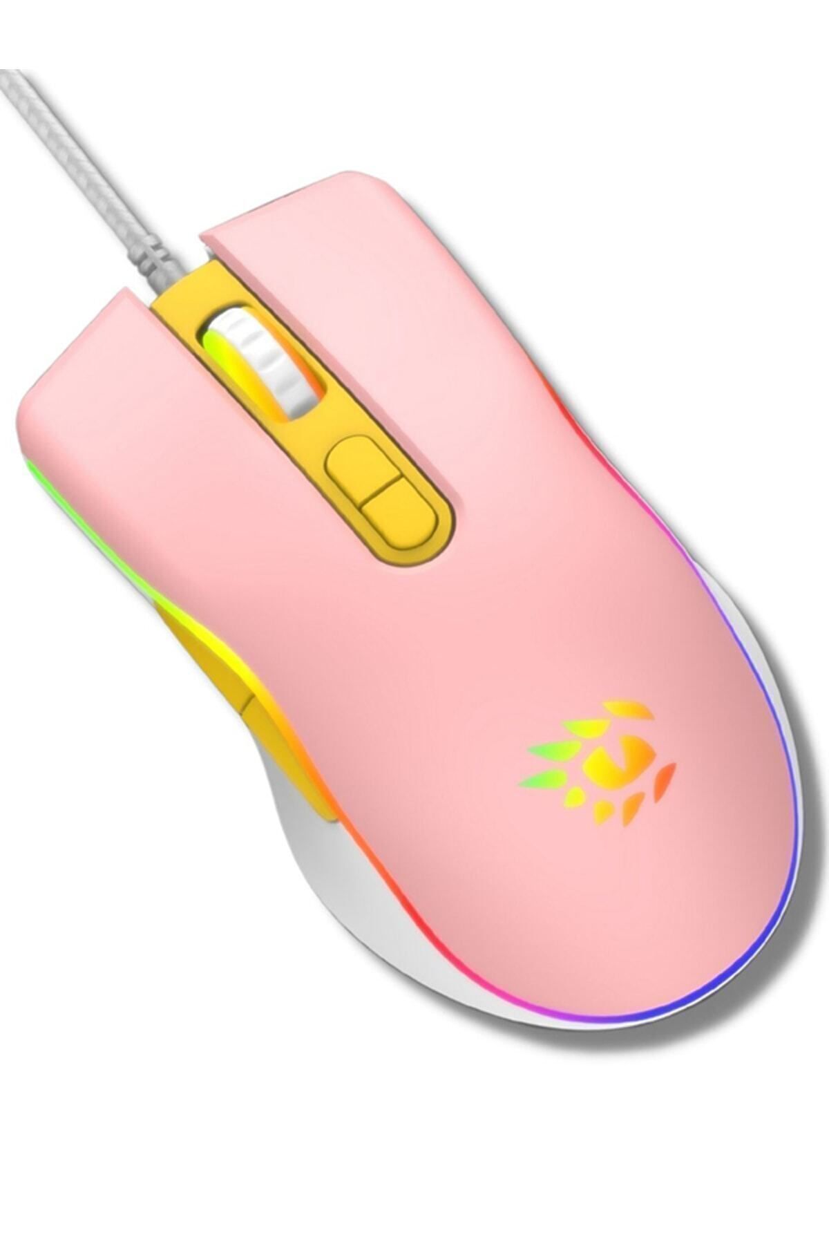 Katsuta T4-1665 Loot Rgb 7200dpi Pembe Makrolu Gaming Oyuncu Mouse