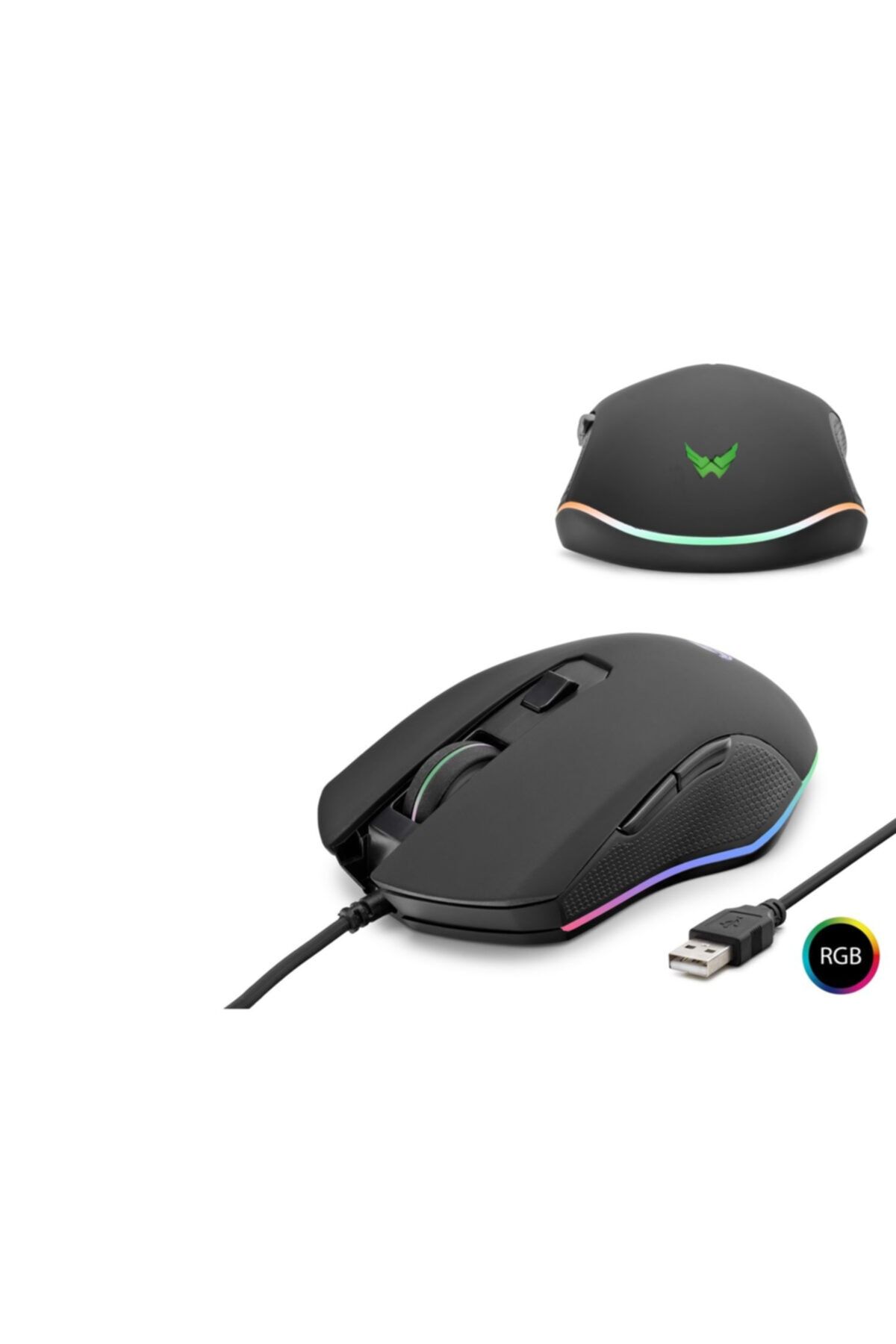 Daytona T40 2400 Dpı Rgb Işıklı Profesyonel Kablolu Optik Oyuncu Mouse